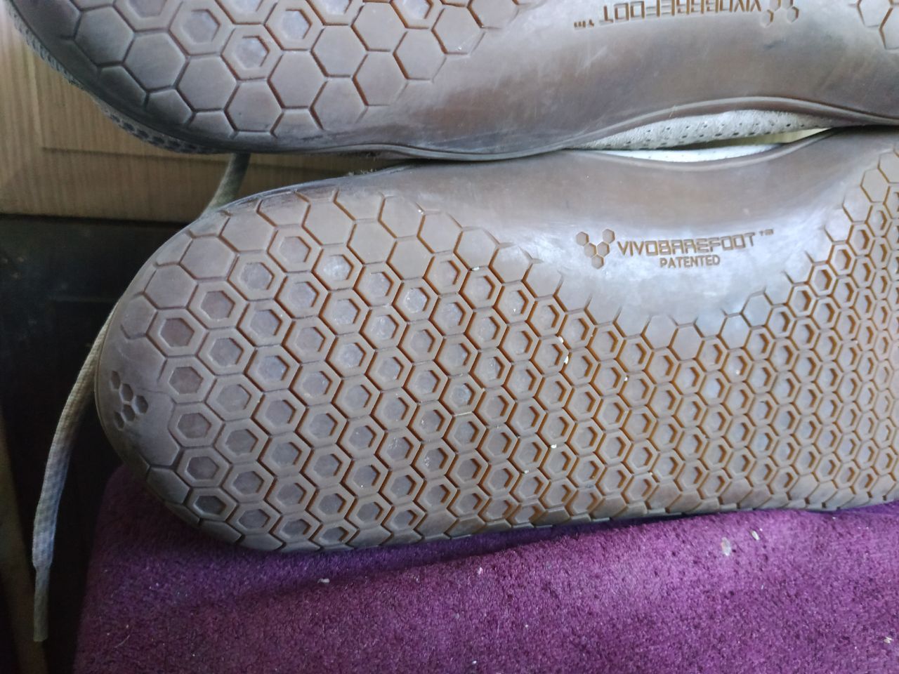 Vivobarefoot Vivobarefoot Primus Trio Grey Leather Mesh Shoes EU 45 US 12 Size US 12 / EU 45 - 21 Thumbnail