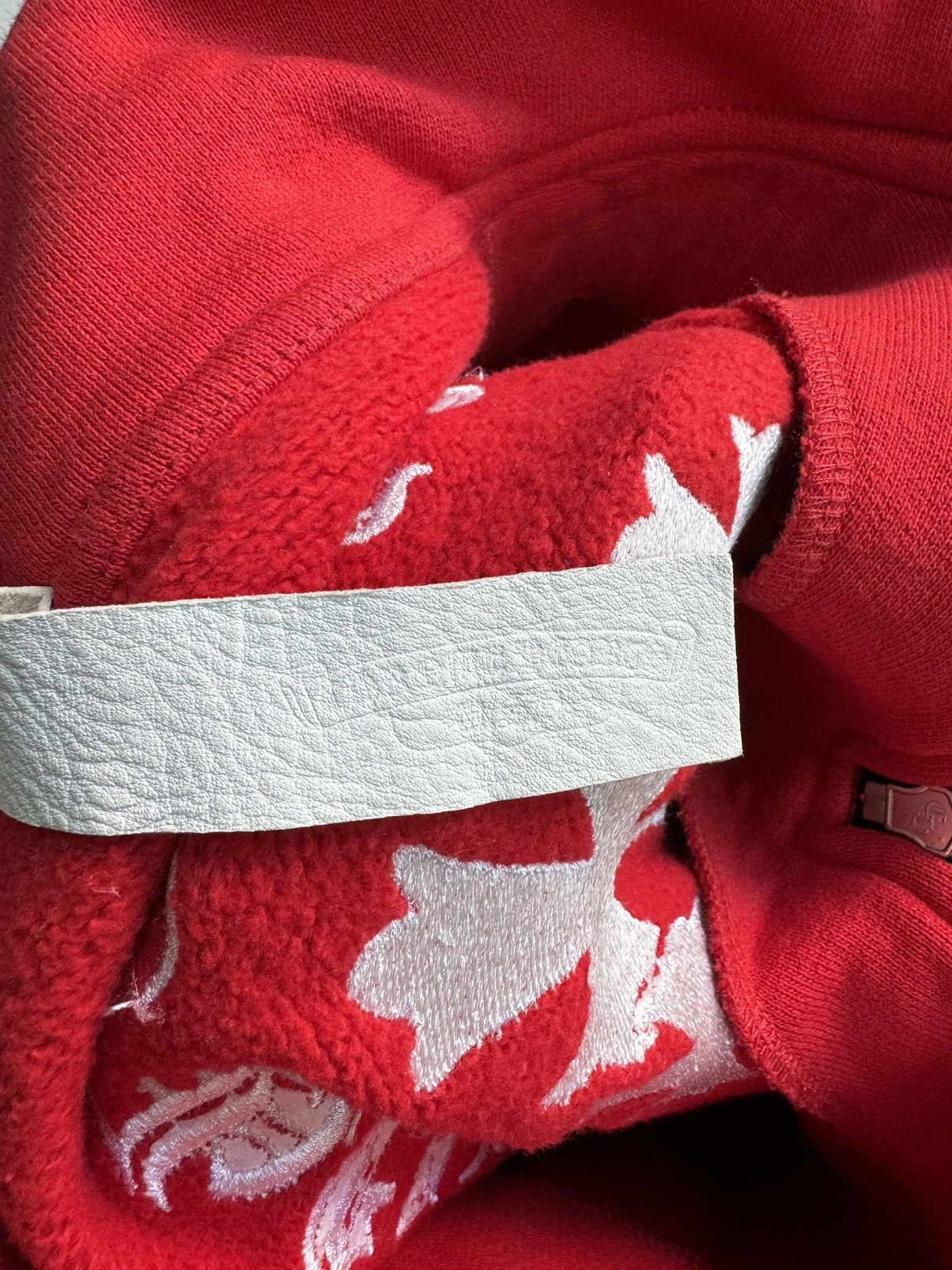 Chrome Hearts Chrome Hearts Red Hollywood Cross 1/4 Zip Sweater Size US M / EU 48-50 / 2 - 5 Thumbnail