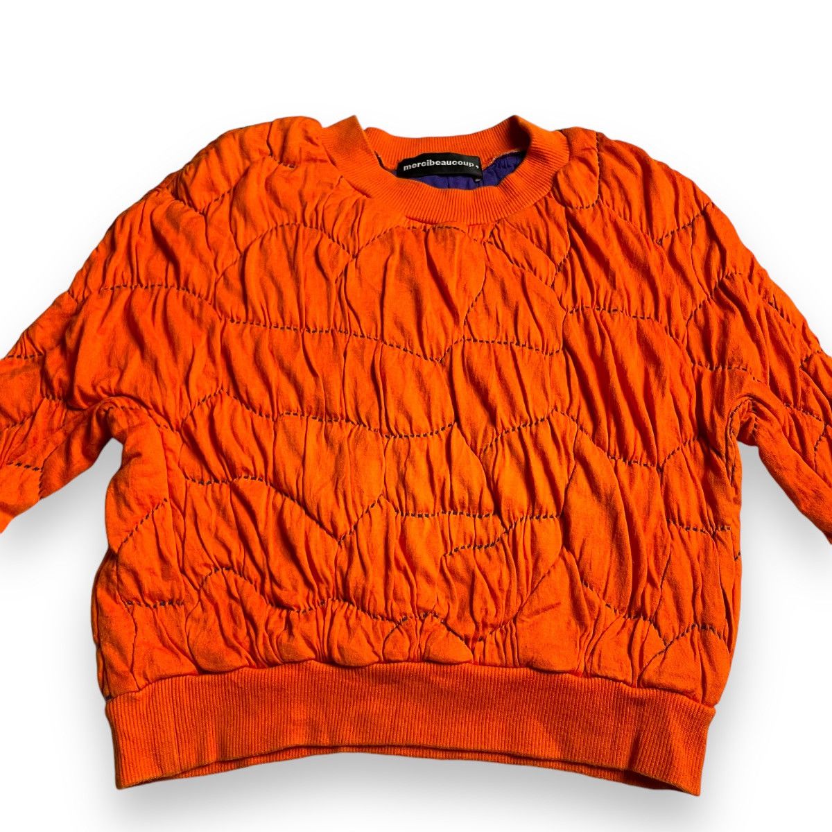 Issey Miyake 🇯🇵 ISSEY MIYAKE MERCIBEAUCOUP KNITTED SWEATSHIRT Size M / US 6-8 / IT 42-44 - 5 Thumbnail
