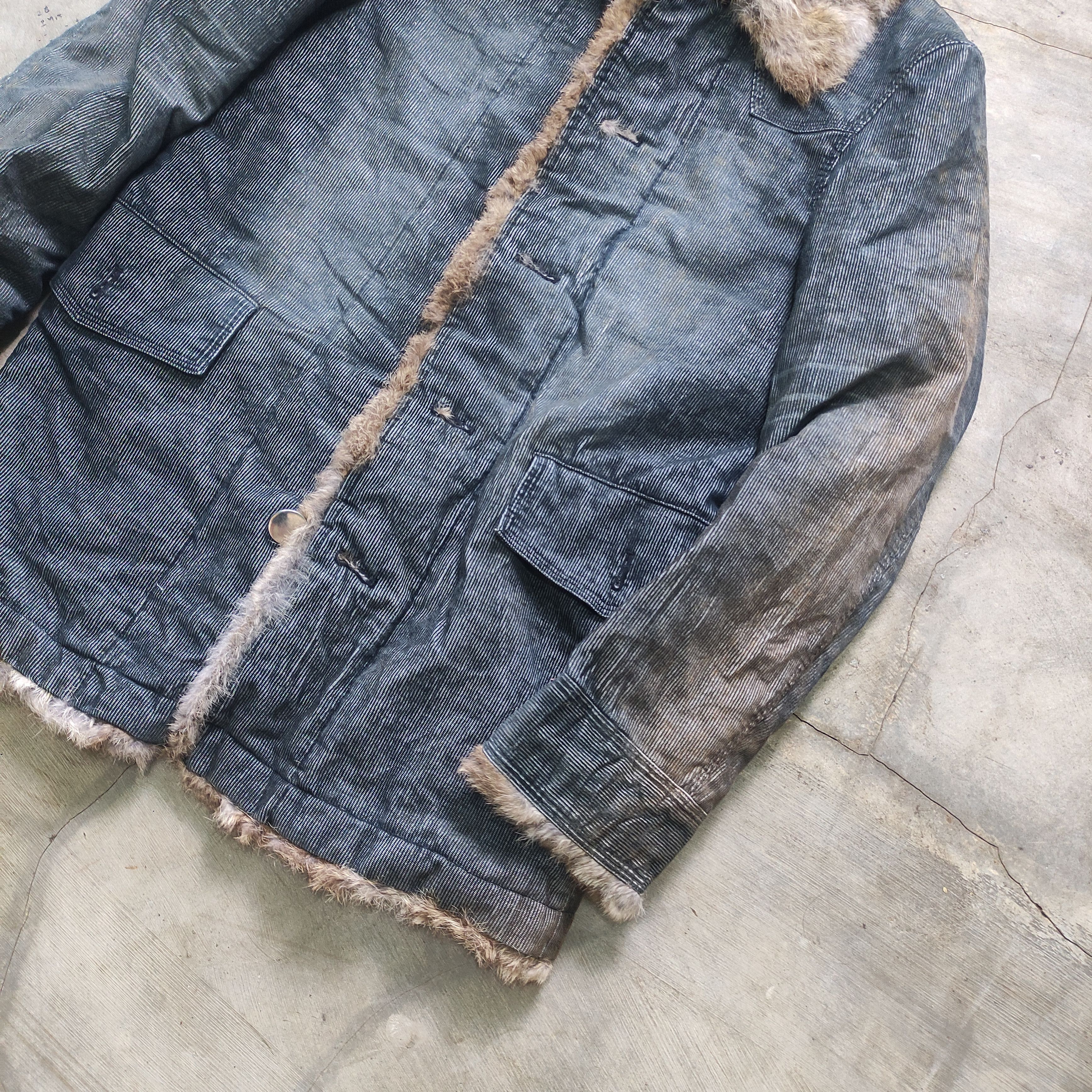 Tornado Mart RARE Semantic Design Japanese Archive Fur Jacket – Vkei Size US M / EU 48-50 / 2 - 5 Thumbnail