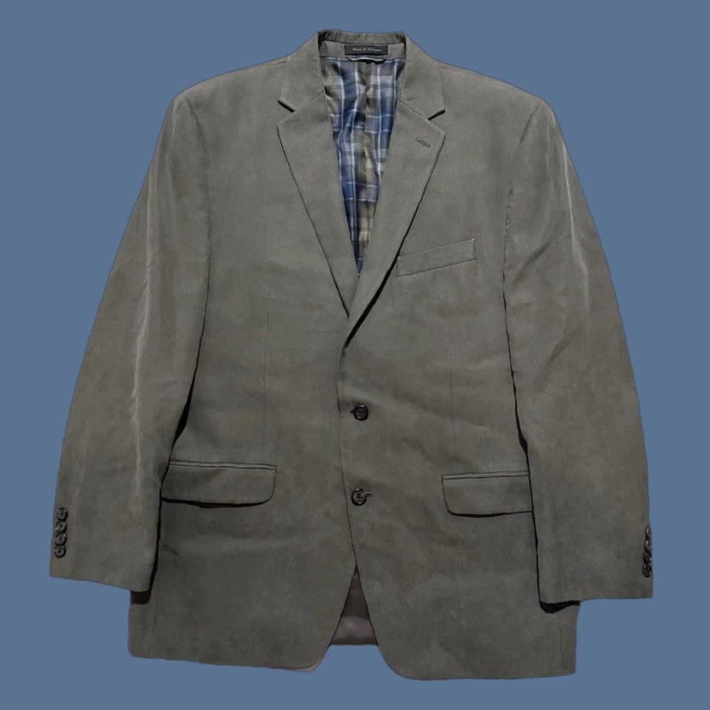 Ralph Lauren Lauren Ralph Lauren Sport Coat Mens Size 44R 2 Button Blazer Jacket Gray Size 44R - 1 Thumbnail