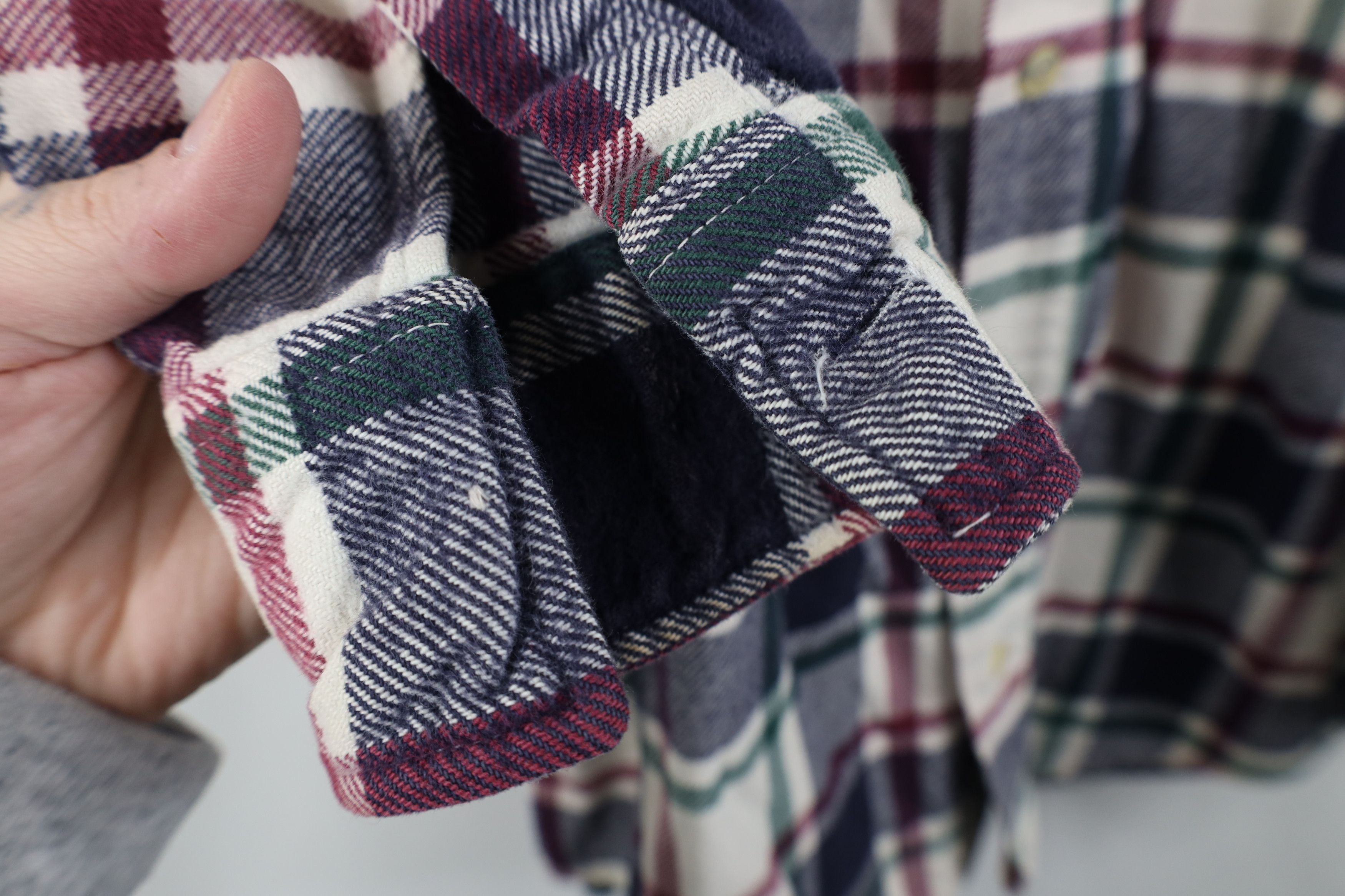 Vintage Vintage 90s Streetwear Flannel Collared Button Down Shirt Size US M / EU 48-50 / 2 - 7 Thumbnail