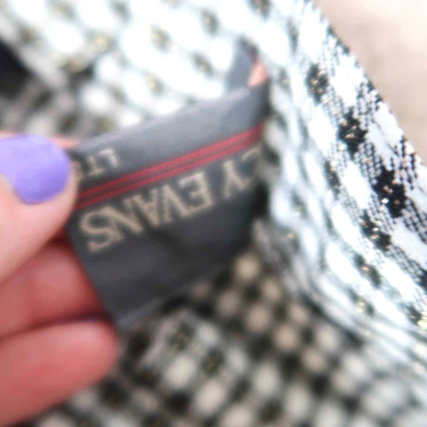 Vintage VINTAGE 90s Black and White Plaid Pencil Mini Skirt 24" Waist XS Regular Rockabilly Wear to Work Mens? Womens? Size 42" / US 20 - 4 Thumbnail