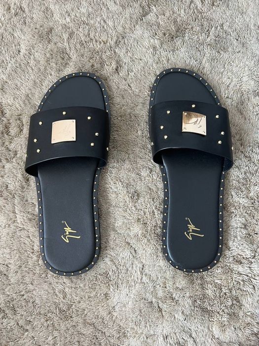 Zanotti store palm slippers