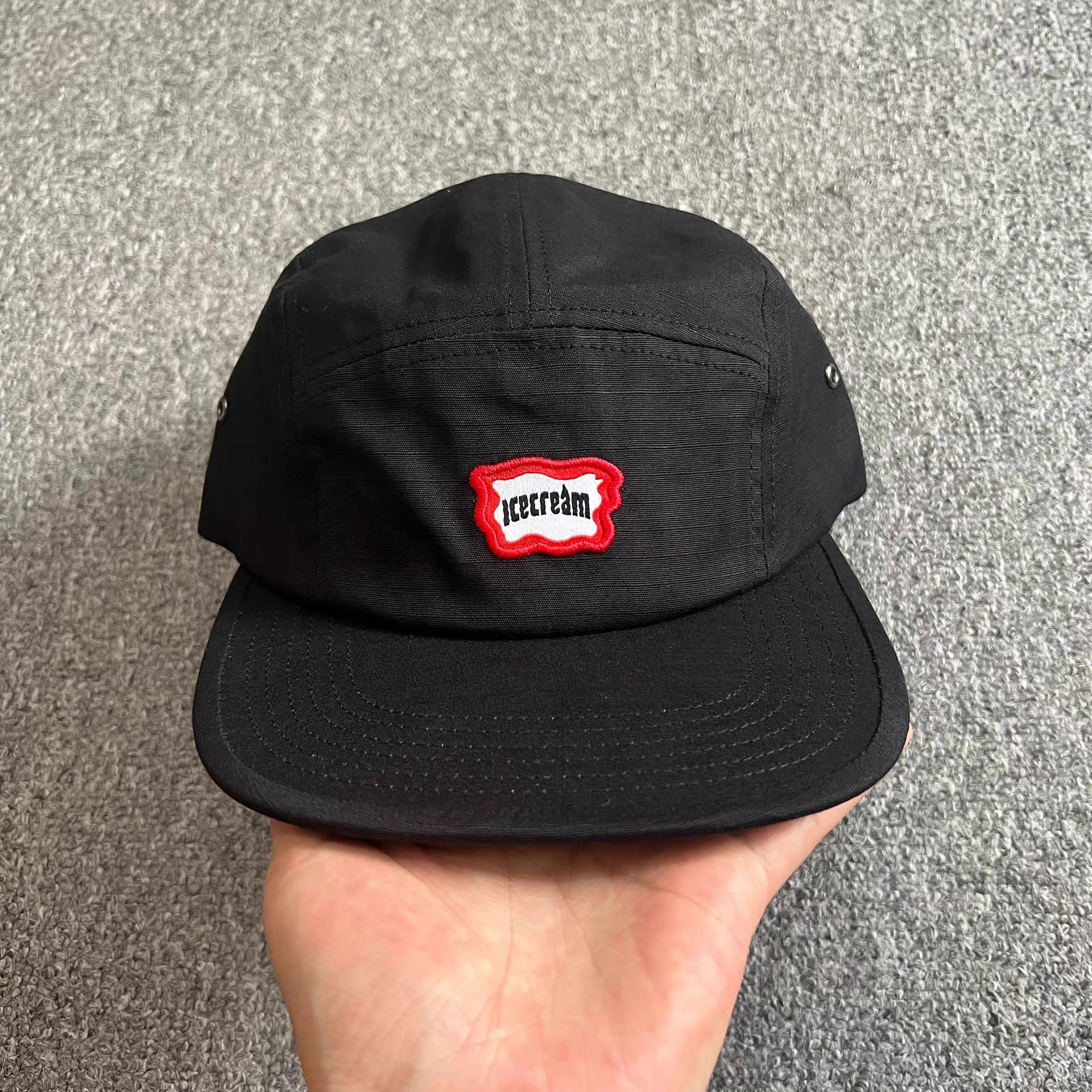Billionaire Boys Club BBC ICECREAM Embroidered Flat Brim 5-Panel Cap Q7 Size ONE SIZE - 1 Thumbnail