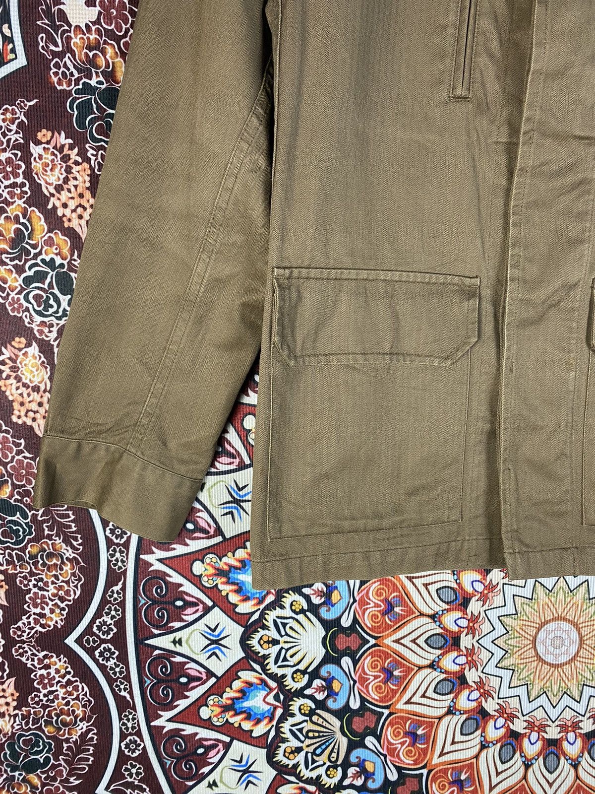 A.P.C. Vintage A.P.C Hbt Military Chore Zipper Jacket Size US M / EU 48-50 / 2 - 4 Thumbnail