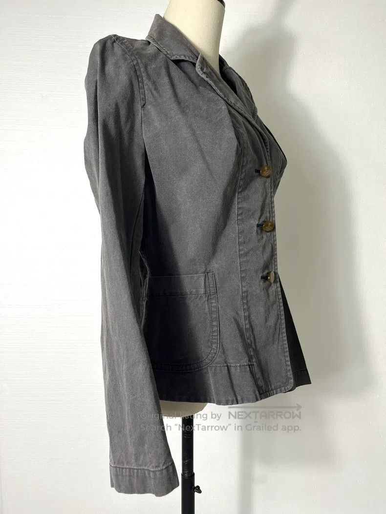 Vivienne Westwood Vivienne Westwood Gray Denim Blazer Jacket Size L / US 10 / IT 46 - 3 Thumbnail