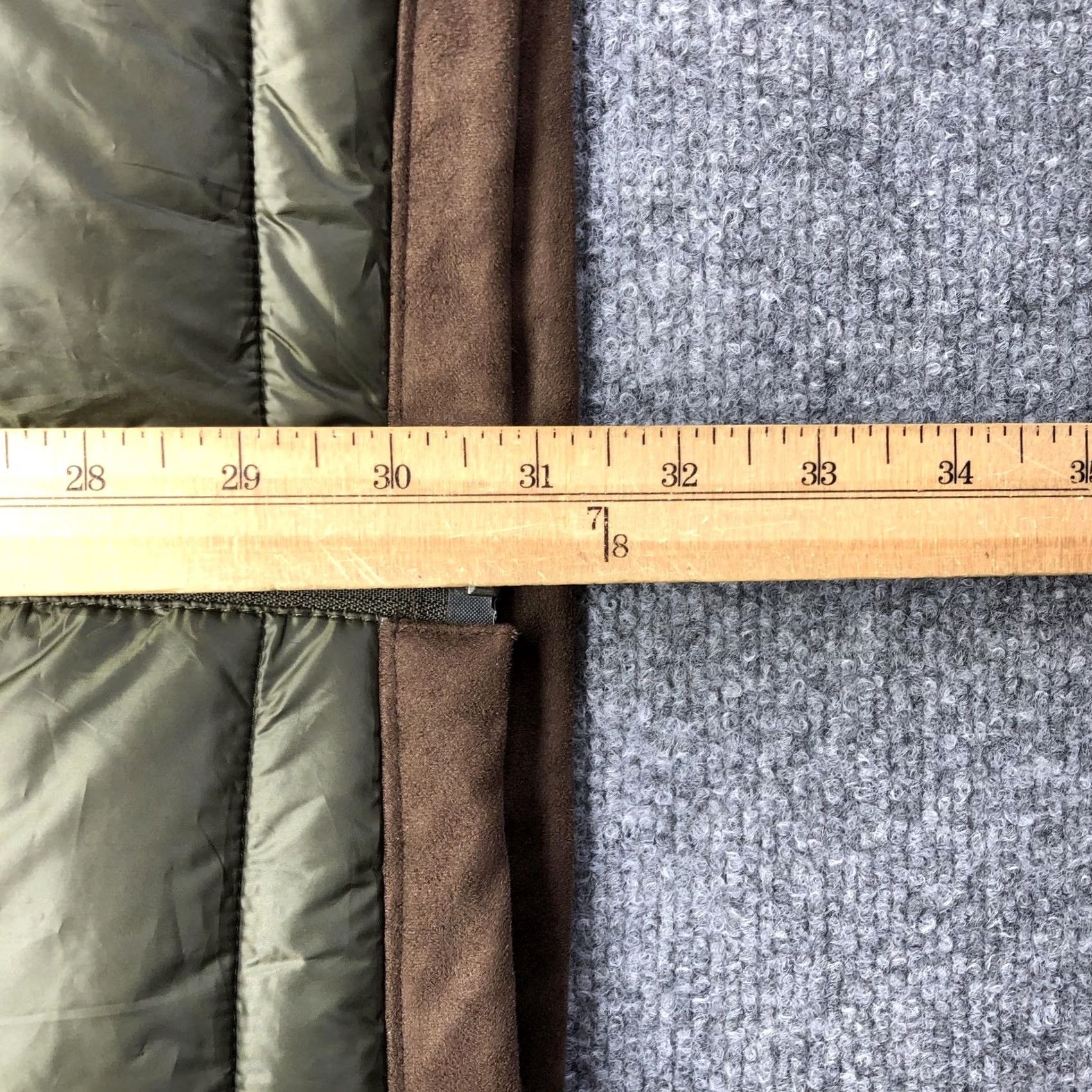 Vintage Drake Vest Mens XL Green Quilted Puffer Full Zip Lined Outdoor Hiking Hunting Size US XL / EU 56 / 4 - 2 Thumbnail