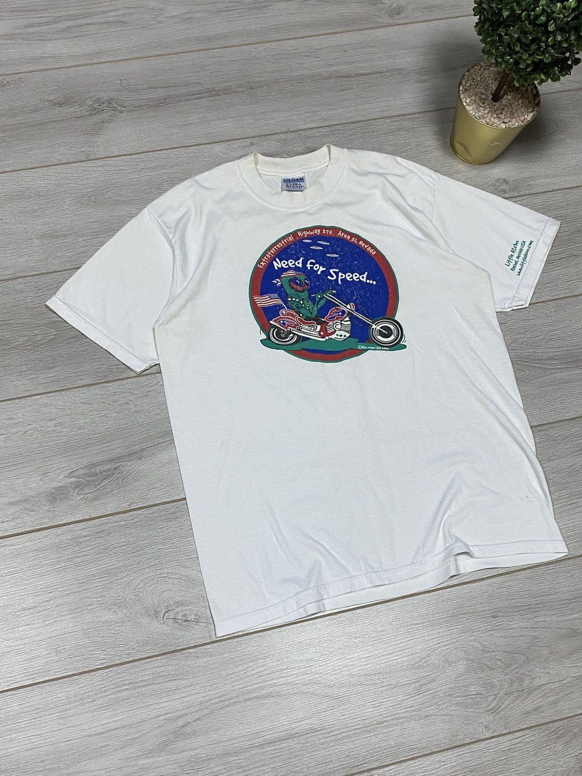 Alien Workshop Alien Workshop Wear USA 🇺🇸 FLAG 2002 need for speed tee Size US L / EU 52-54 / 3 - 2 Thumbnail