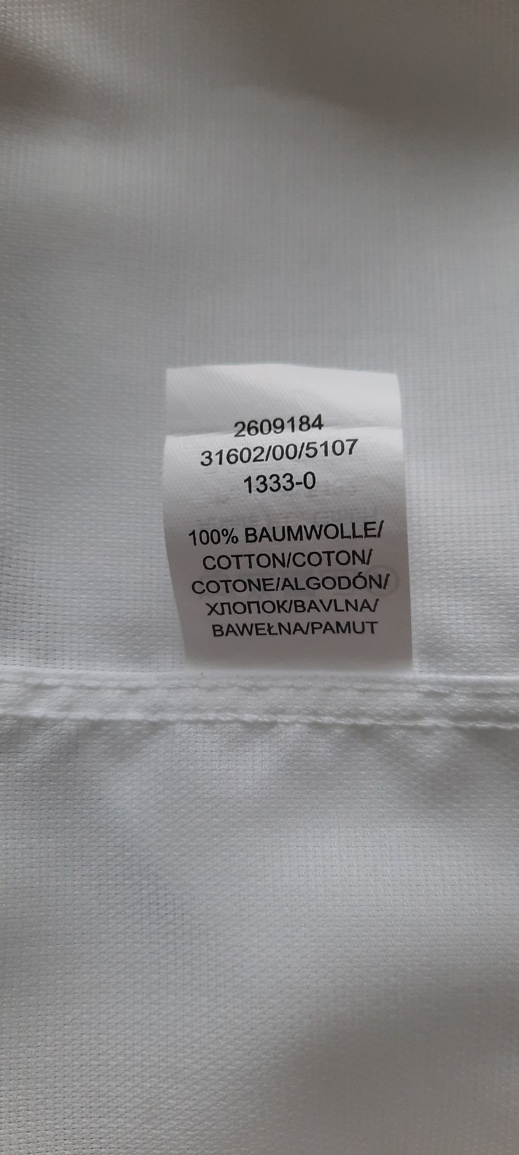 Pierre Cardin PIERRE CARDIN Men's Shirt Long Sleeve White 40 M Size US M / EU 48-50 / 2 - 13 Thumbnail