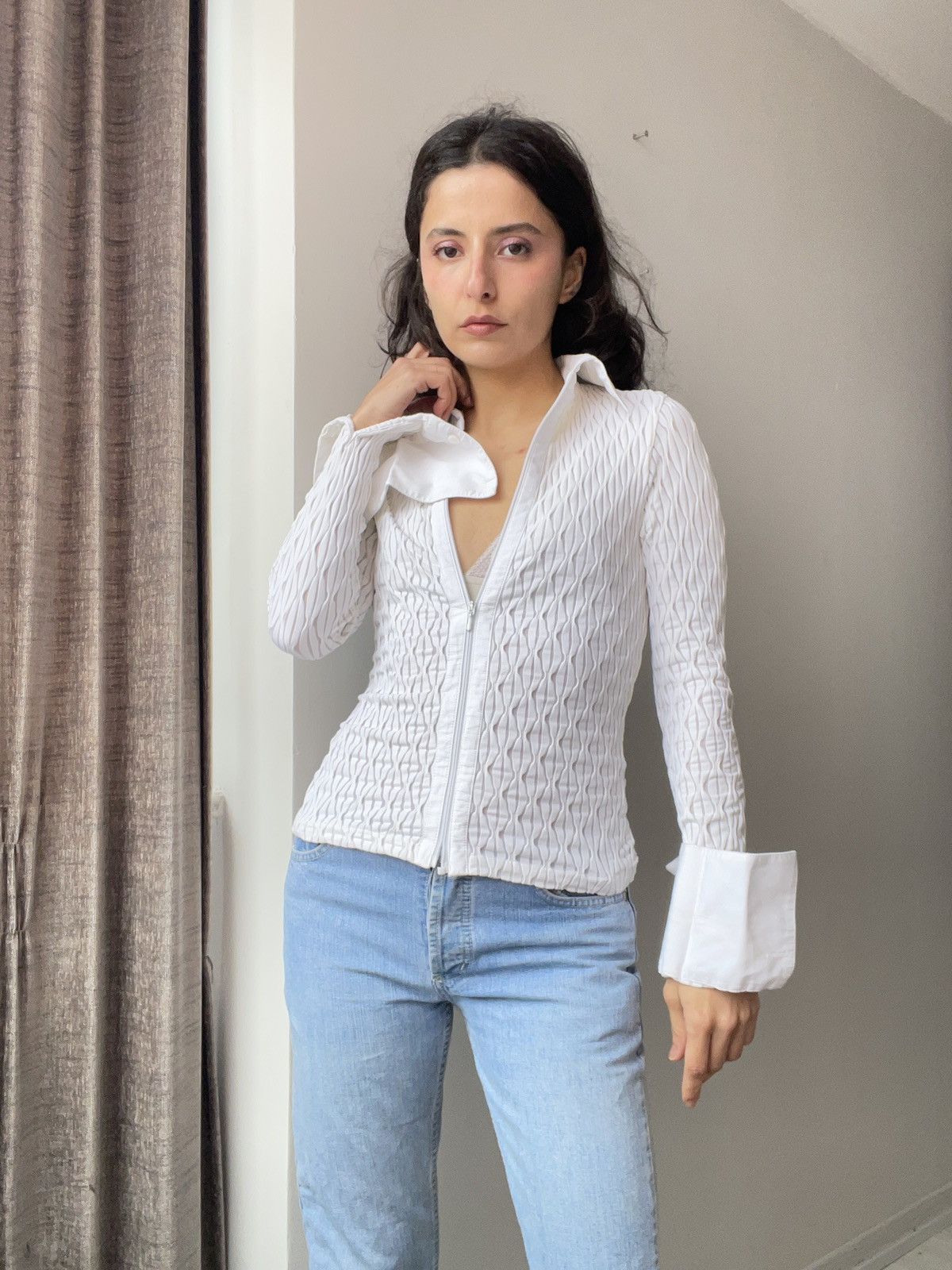 Vintage Italian shirt Size M / US 6-8 / IT 42-44 - 18 Thumbnail