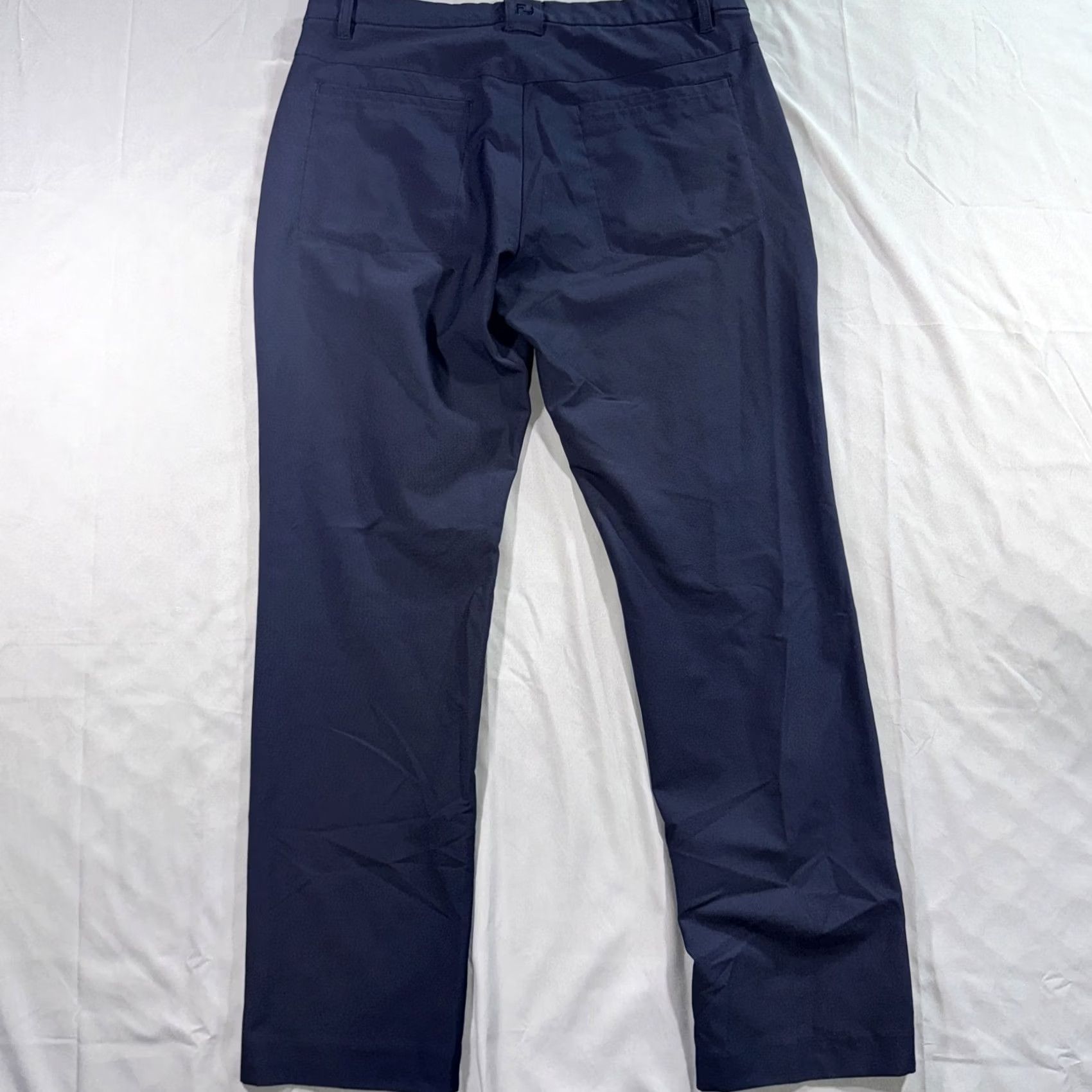Footjoy FootJoy Pants Mens 34x30 Blue Stretch Khakis Chino Golf Regular Fit with Pockets Size US 34 / EU 50 - 2 Thumbnail