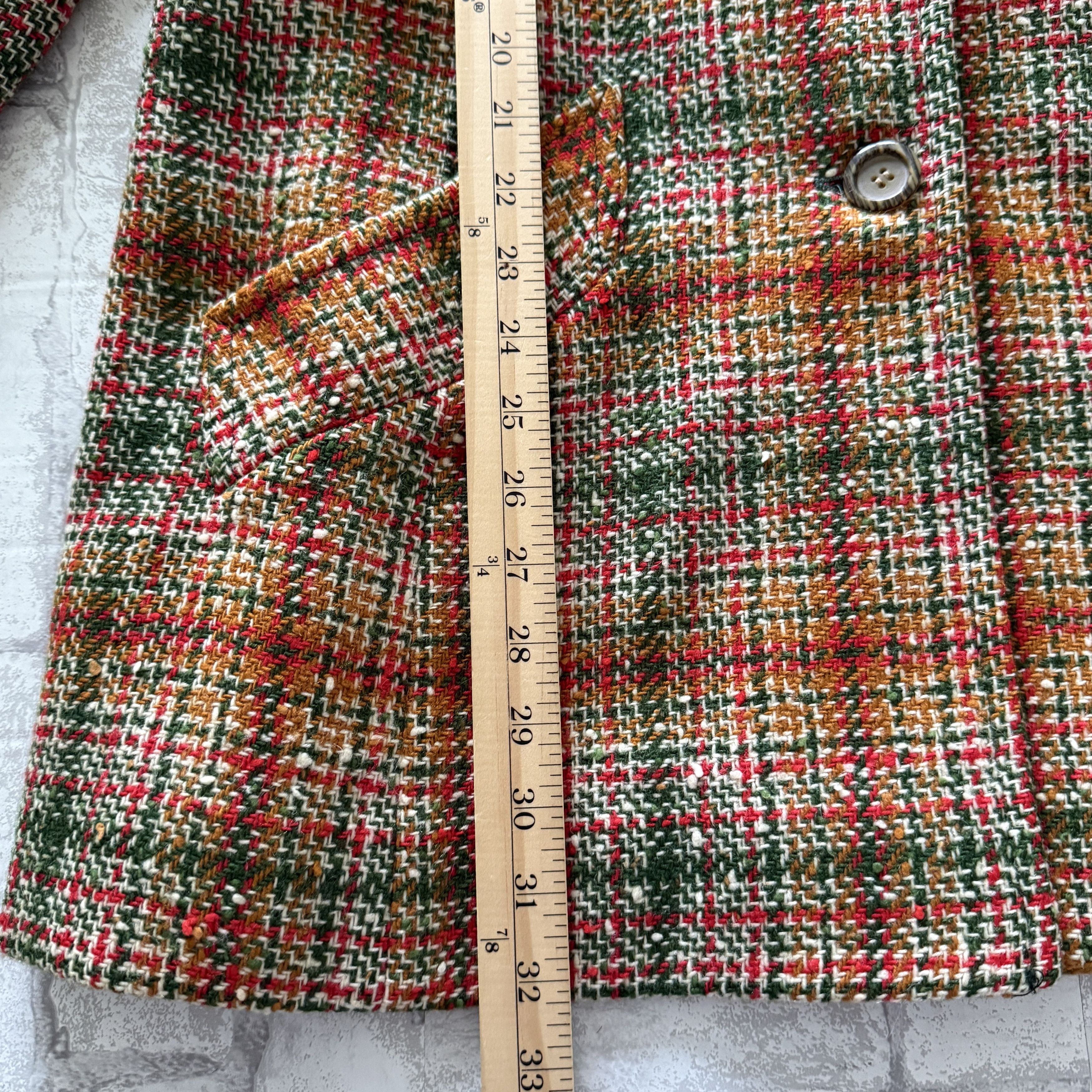Pendleton Pendleton Wool Plaid 3 Piece Suit Blazer Skirt Trousers Size 40" / US 18 - 12 Thumbnail