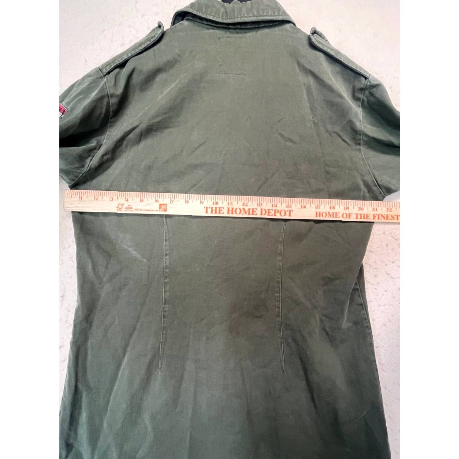 Vintage VINTAGE KL seyntek Dutch Military Jacket M Regular Green Camouflage Cotton Men Size Medium Distressed See All Pics Pattern Button Snap Size US M / EU 48-50 / 2 - 4 Thumbnail