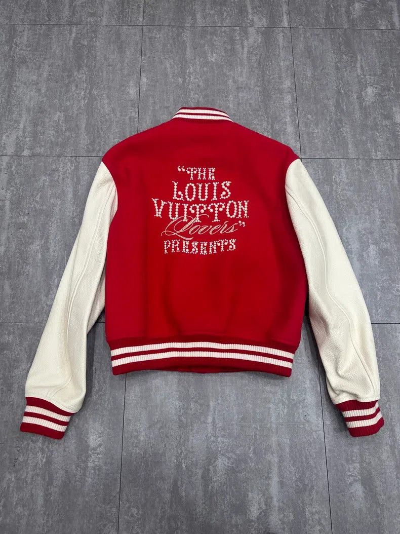 Louis Vuitton Louis Vuitton Embroidered baseball jacket Size US L / EU 52-54 / 3 - 2 Thumbnail