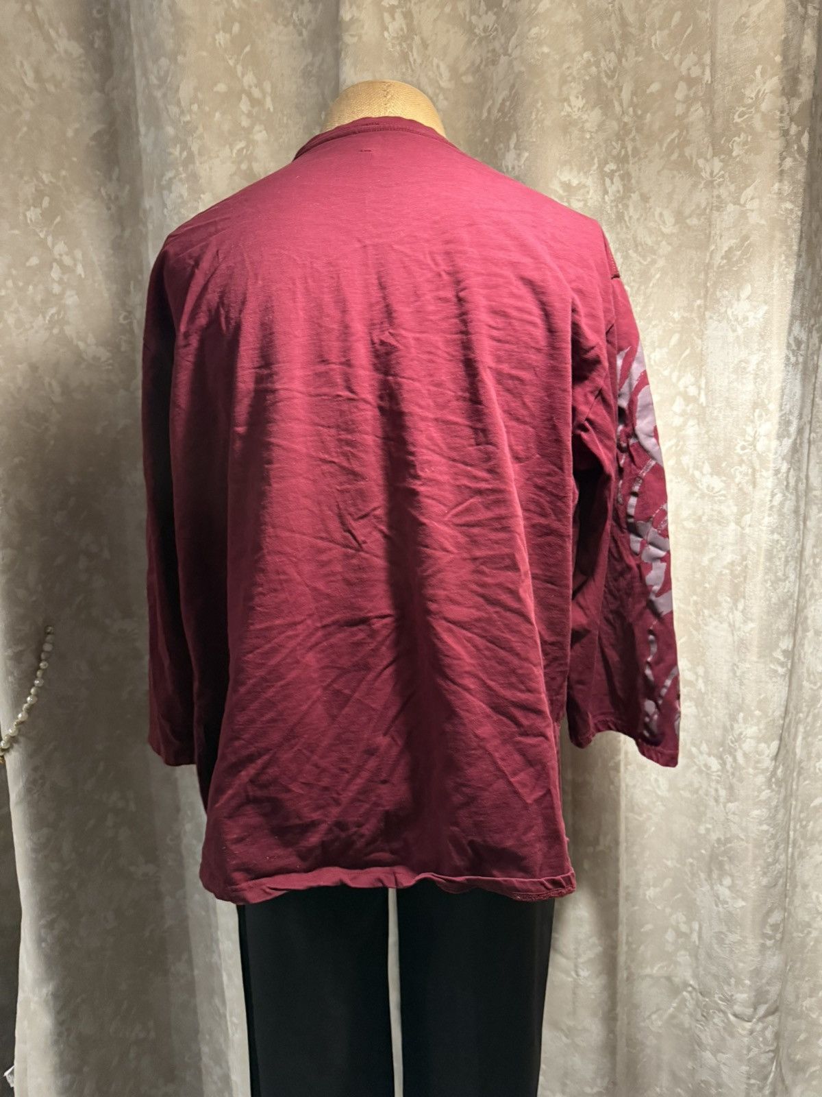 Other HUSENJI Long Sleeve Graphic Tee Bold Streetwear Vibe Size US M / EU 48-50 / 2 - 7 Thumbnail