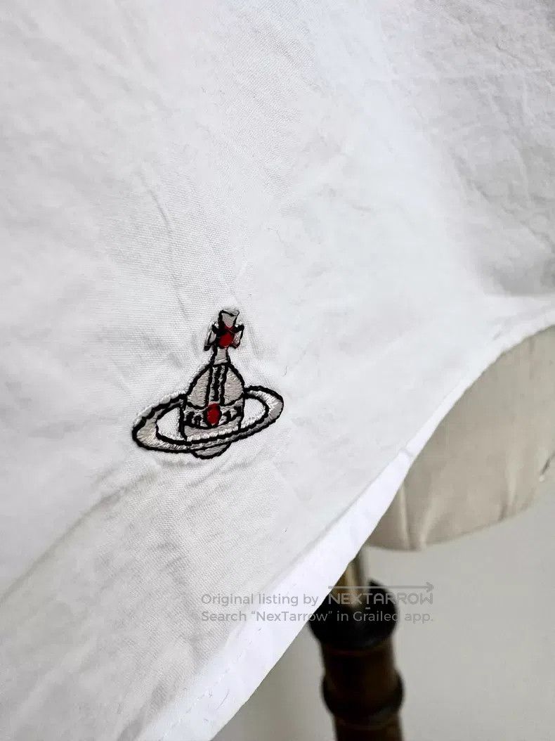 Vivienne Westwood Vivienne Westwood White heart lace shirt Size ONE SIZE - 3 Thumbnail