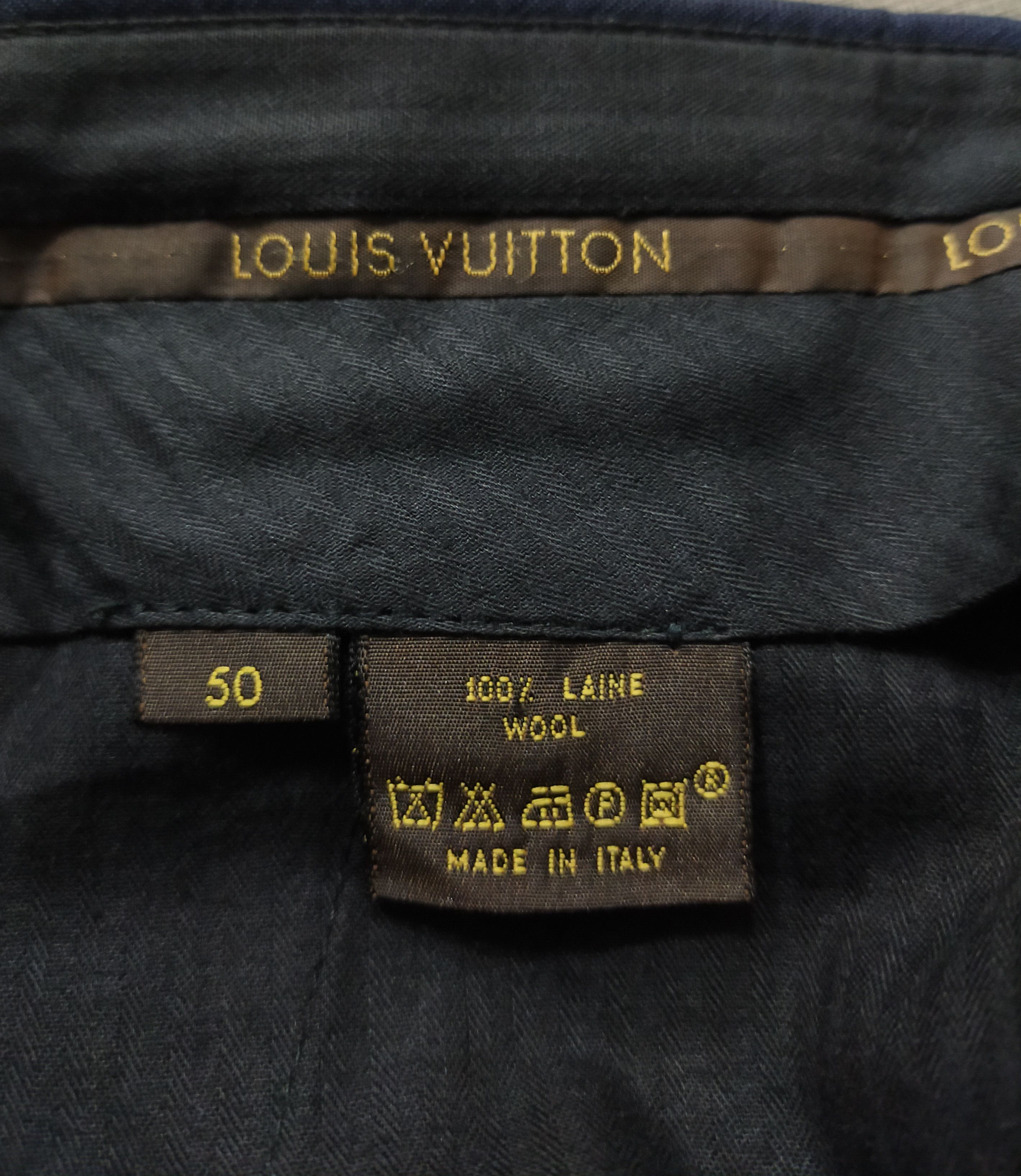 Louis Vuitton × Vintage 🔥 VINTAGE LOUIS VUITTON CASUAL STRIPED MAN PANTS Size US 32 / EU 48 - 12 Thumbnail