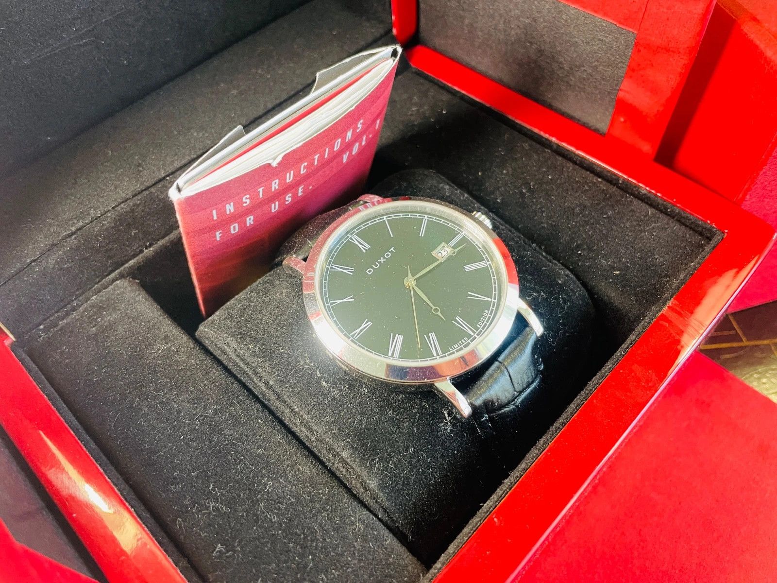 Other Rare DUXOT Sterling Silver Auto Watch #01/55 Size ONE SIZE - 3 Thumbnail
