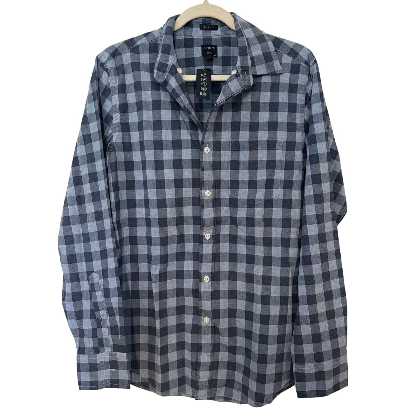 J.Crew NWT J.Crew Slim Fit Long Sleeve Button Down Shirt Size S Size US S / EU 44-46 / 1 - 1 Thumbnail