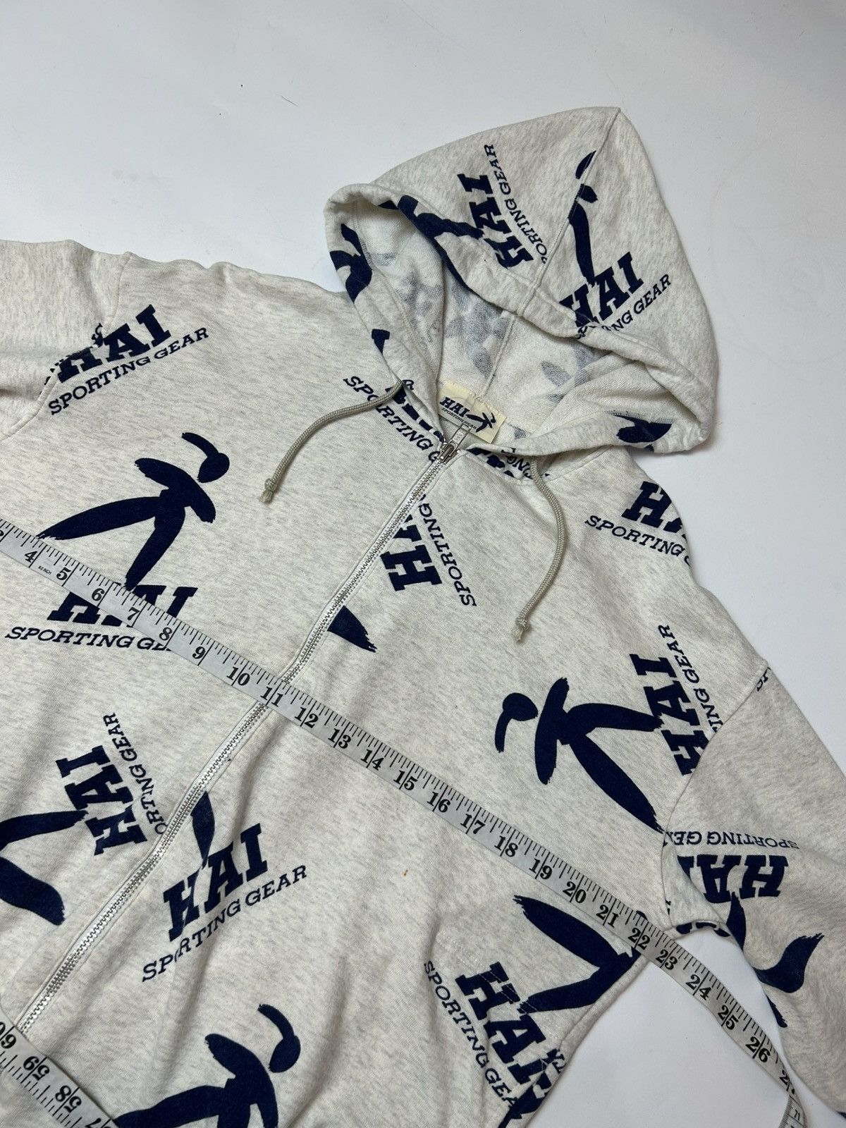 Hai Sporting Gear × Issey Miyake × Japanese Brand HAI SPORTING GEAR HOODIE SWEATSHIRT Size US M / EU 48-50 / 2 - 5 Thumbnail