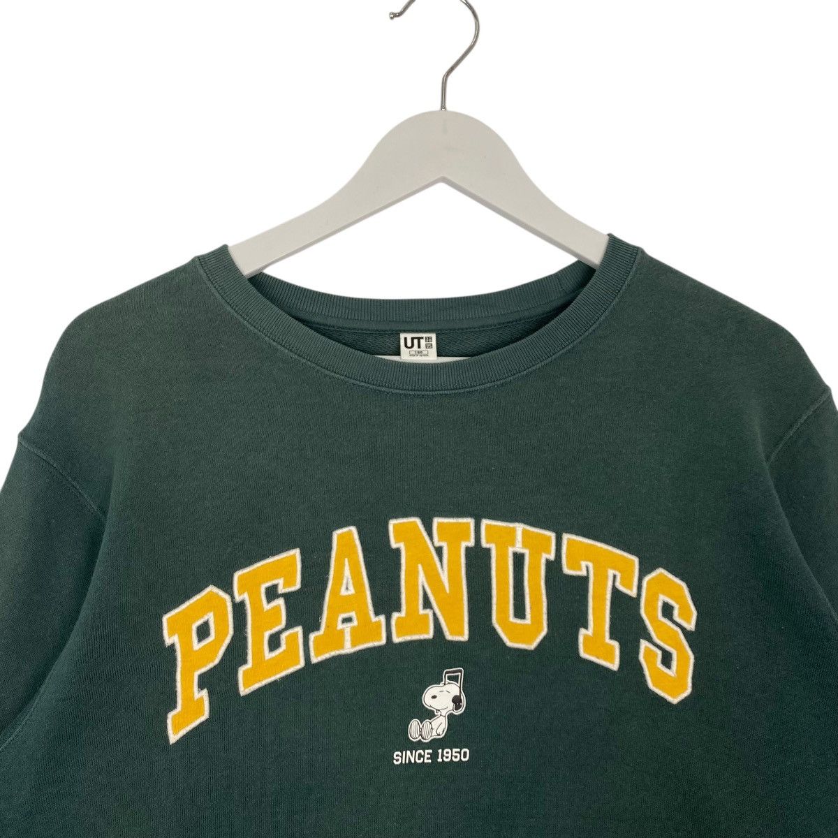 Vintage Vintage Peanuts Crewneck Sweatshirt Green Pullover Size S Size M / US 6-8 / IT 42-44 - 4 Thumbnail