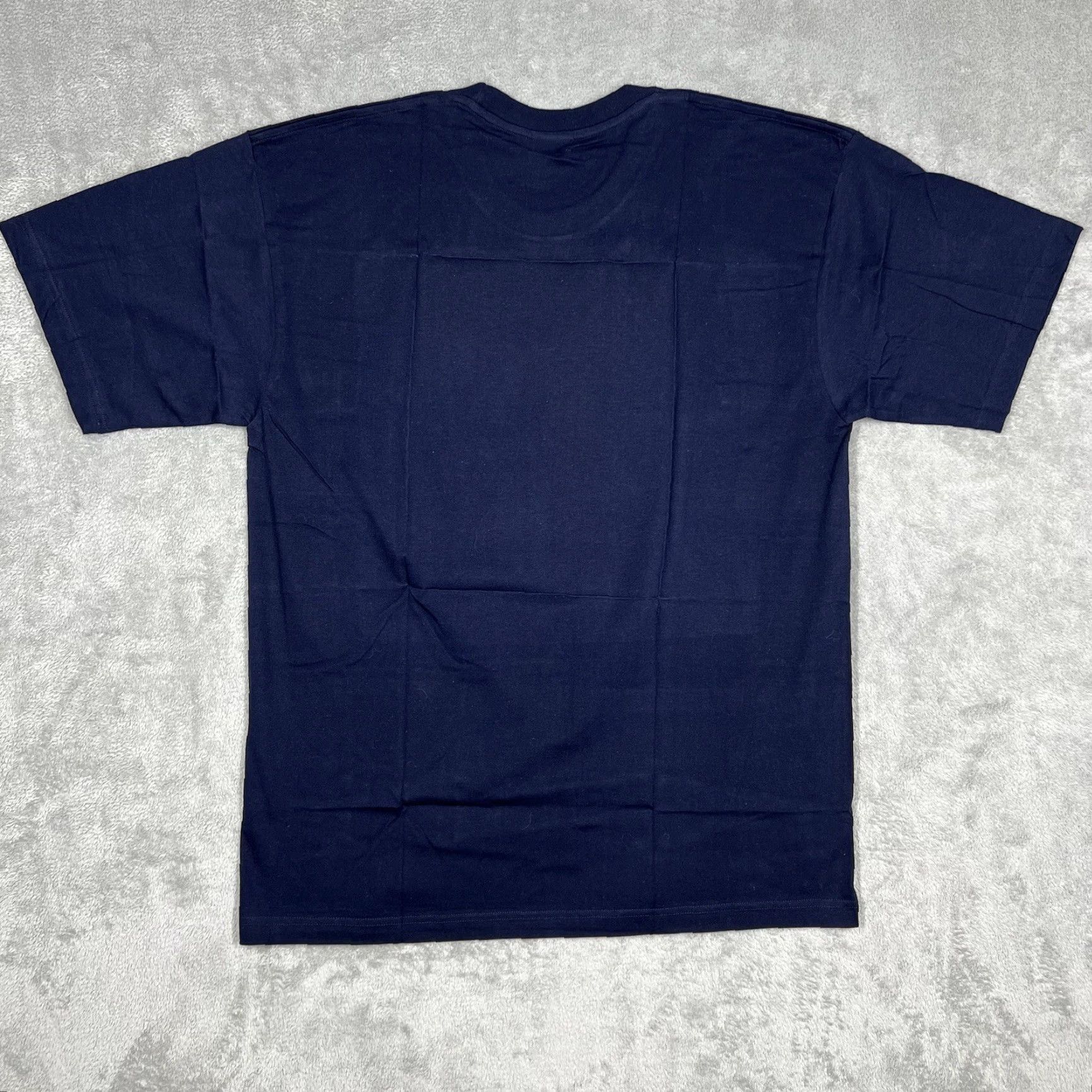 Vintage Art Dragon Mens T-Shirt Size XXL Navy Blue Dragon Graphic Print 100% Cotton Size US XXL / EU 58 / 5 - 5 Thumbnail