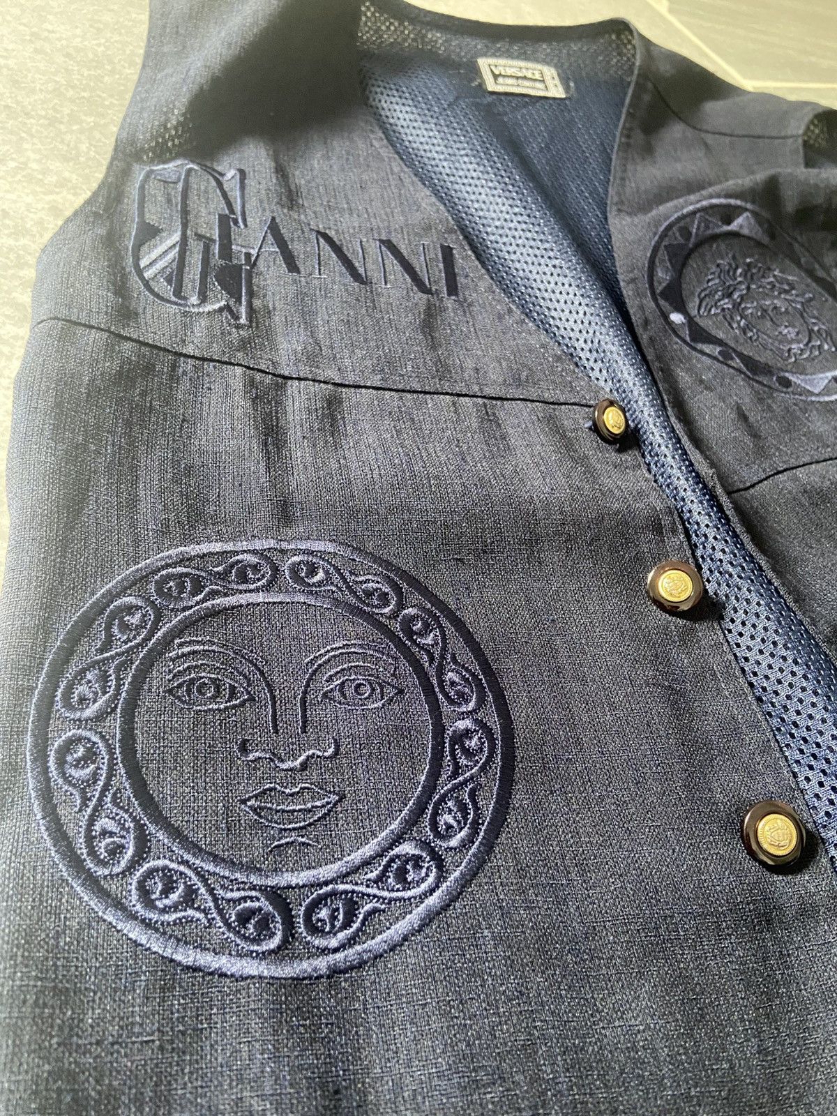 Versace Jeans Couture Vintage Gianni Versace Vest jacket Size US M / EU 48-50 / 2 - 8 Thumbnail
