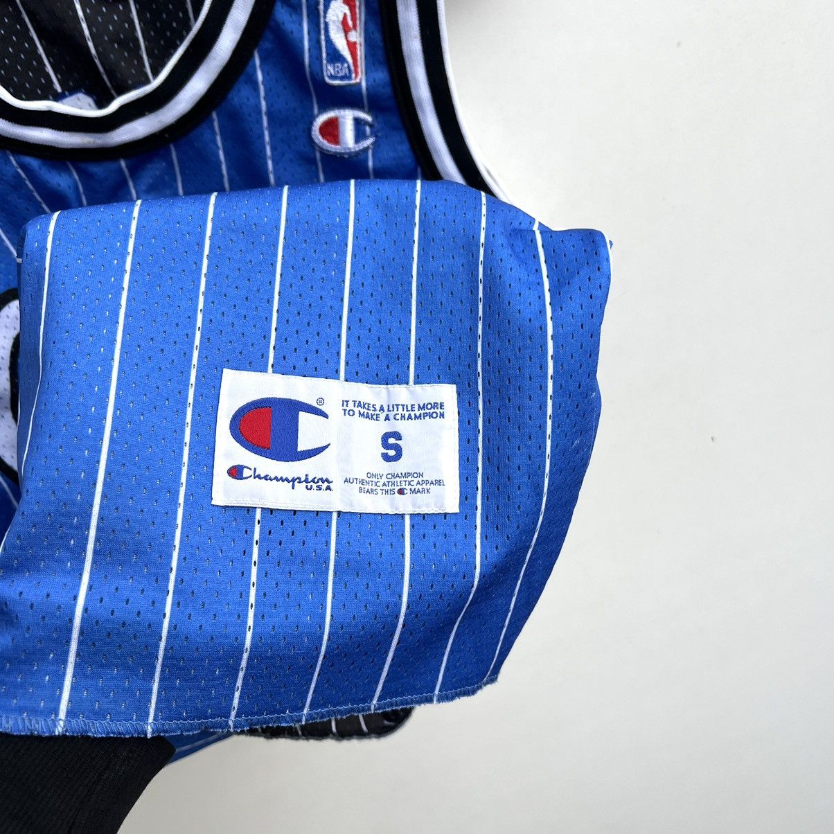 Champion × NBA Vintage bilateral Orlando Magic Jersey Champion Hardaway Size US S / EU 44-46 / 1 - 7 Thumbnail