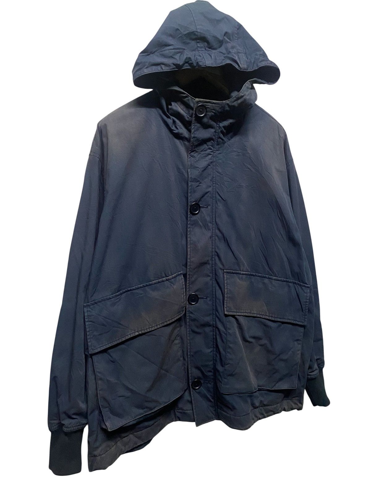 Margaret Howell ❗️LAST CALL❗️MHL Margaret Howell Utility Hooded Navy Jacket Size US L / EU 52-54 / 3 - 2 Thumbnail