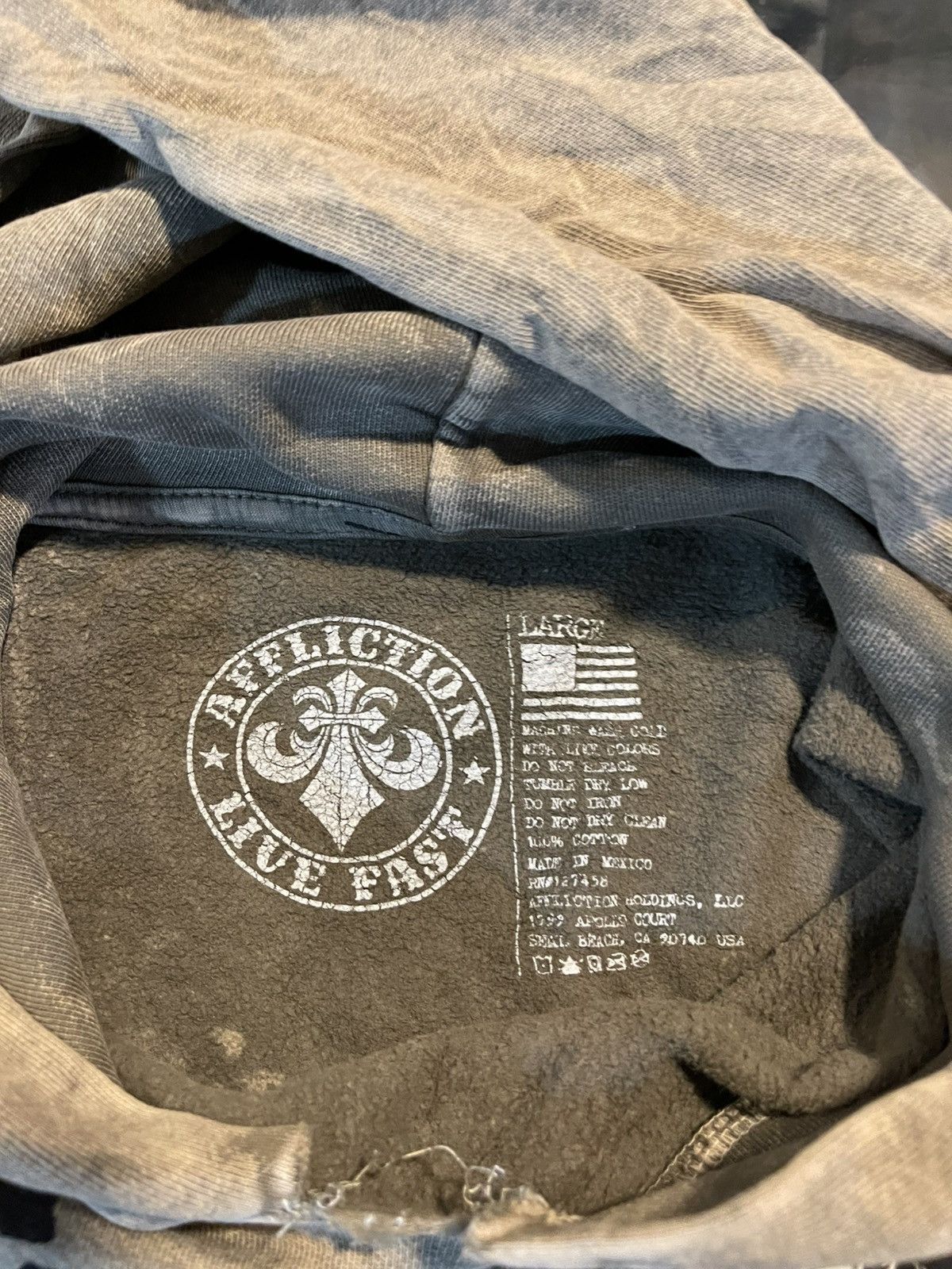 Affliction AFFLICTION HOODIE Size US XL / EU 56 / 4 - 3 Thumbnail