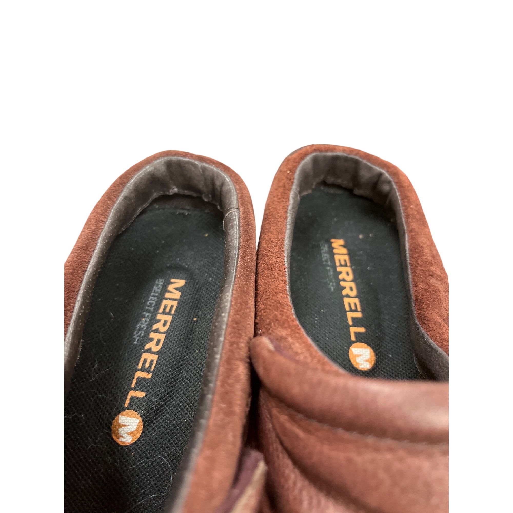 Merrell Merrell Chocolate wms brown leather mules clogs shoes sz 8 S Size US 8 / IT 38 - 9 Thumbnail