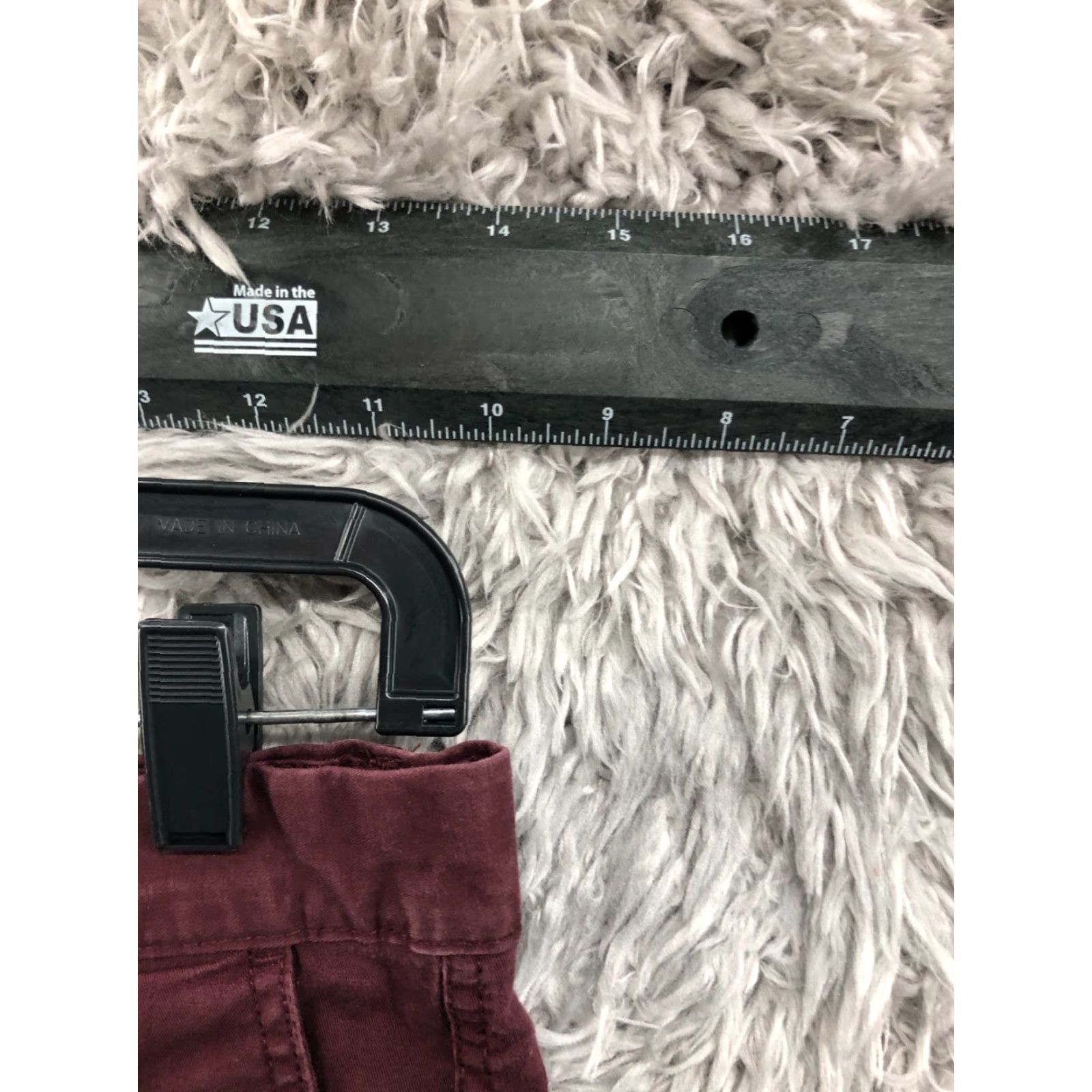 H&M H&M L.O.G.G. Skinny Fit Pants Size 29 Womens Mid Rise Red Size 29" - 2 Thumbnail