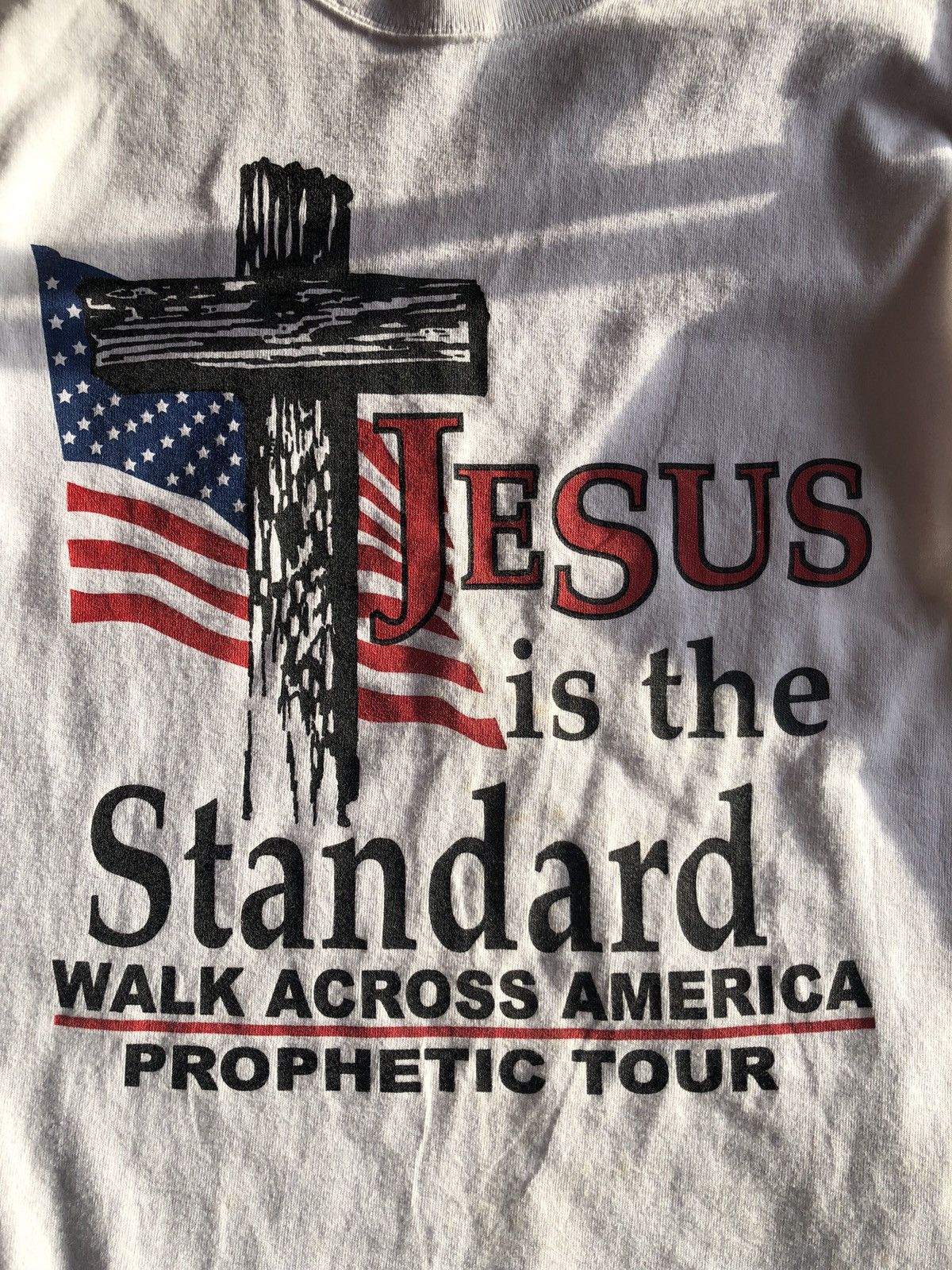 Anvil Vtg Jesus tees 1999 Size US M / EU 48-50 / 2 - 2 Thumbnail