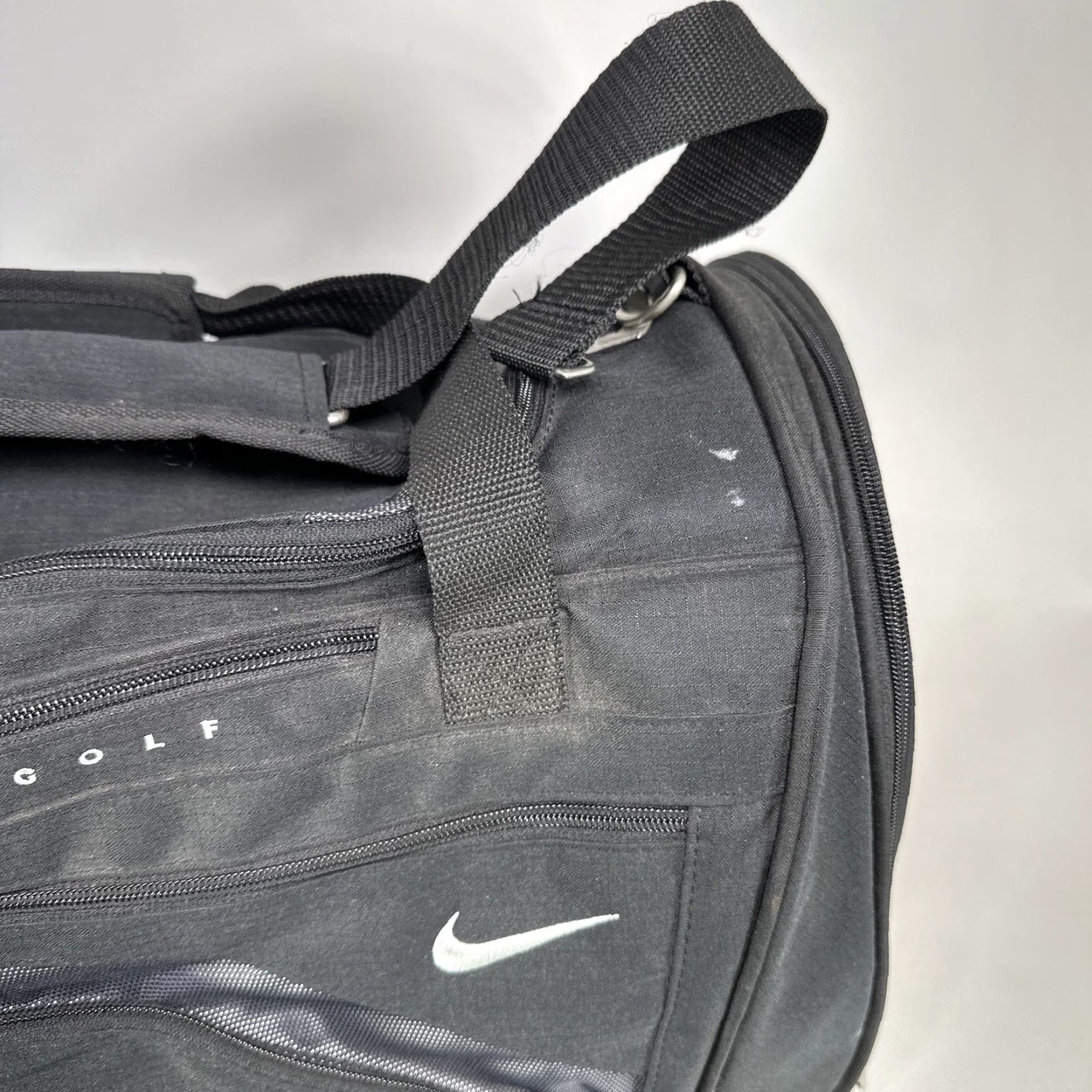 Nike VINTAGE Nike PGA Wisconsin Section Duffle Weekend Bag Big Blue Nike Golf Bag Duffle Mens Womens Unisex 90s Duffle Bag Size ONE SIZE - 5 Thumbnail