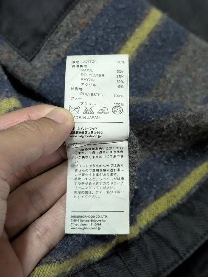 Japanese Brand × Neighborhood Luker Neighborhood Blanket Bomber Jacket Detachable Hoodie Size US M / EU 48-50 / 2 - 9 Thumbnail