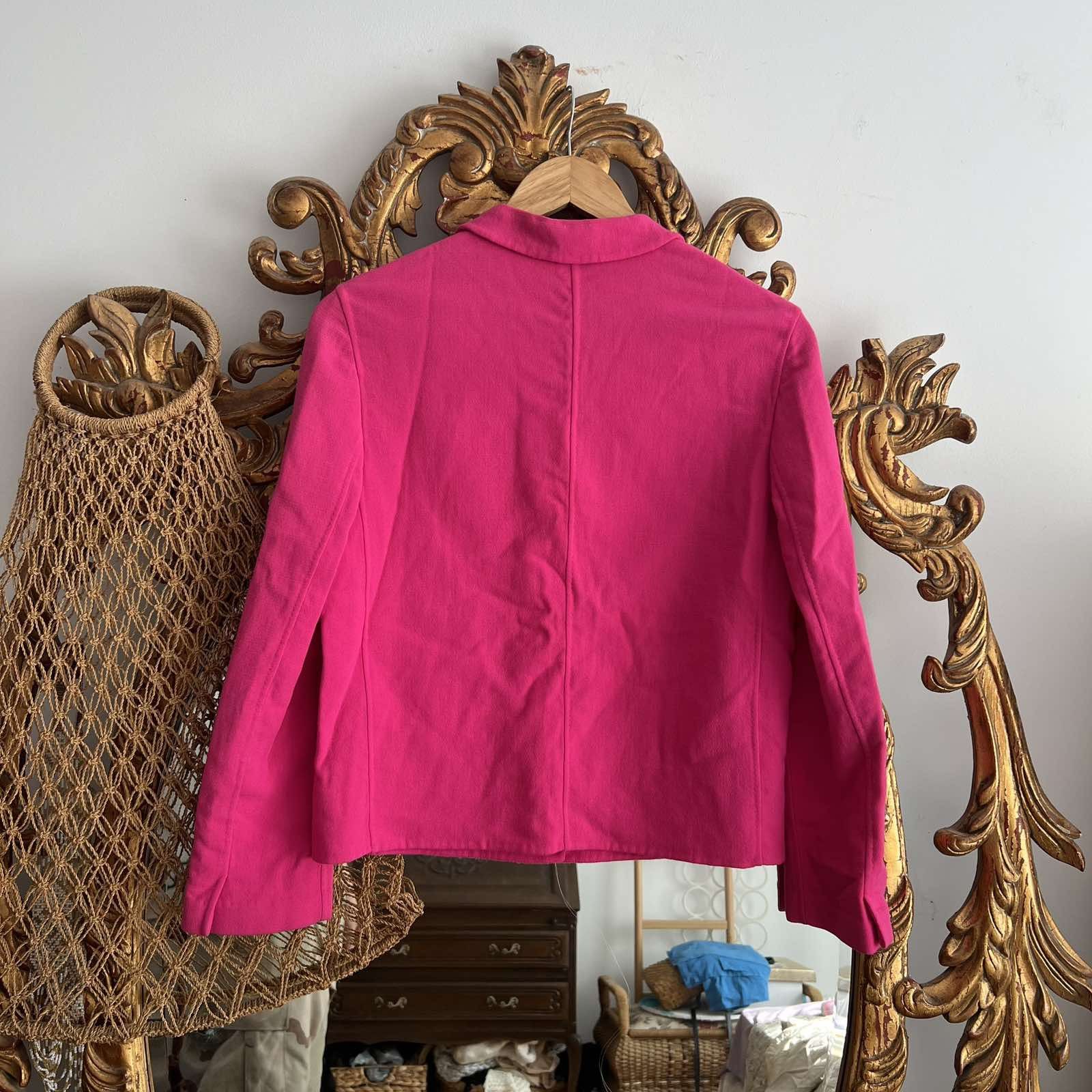 Prada PRADA Pink Barbie Blazer Jacket Sz 44 Size M / US 6-8 / IT 42-44 - 4 Thumbnail