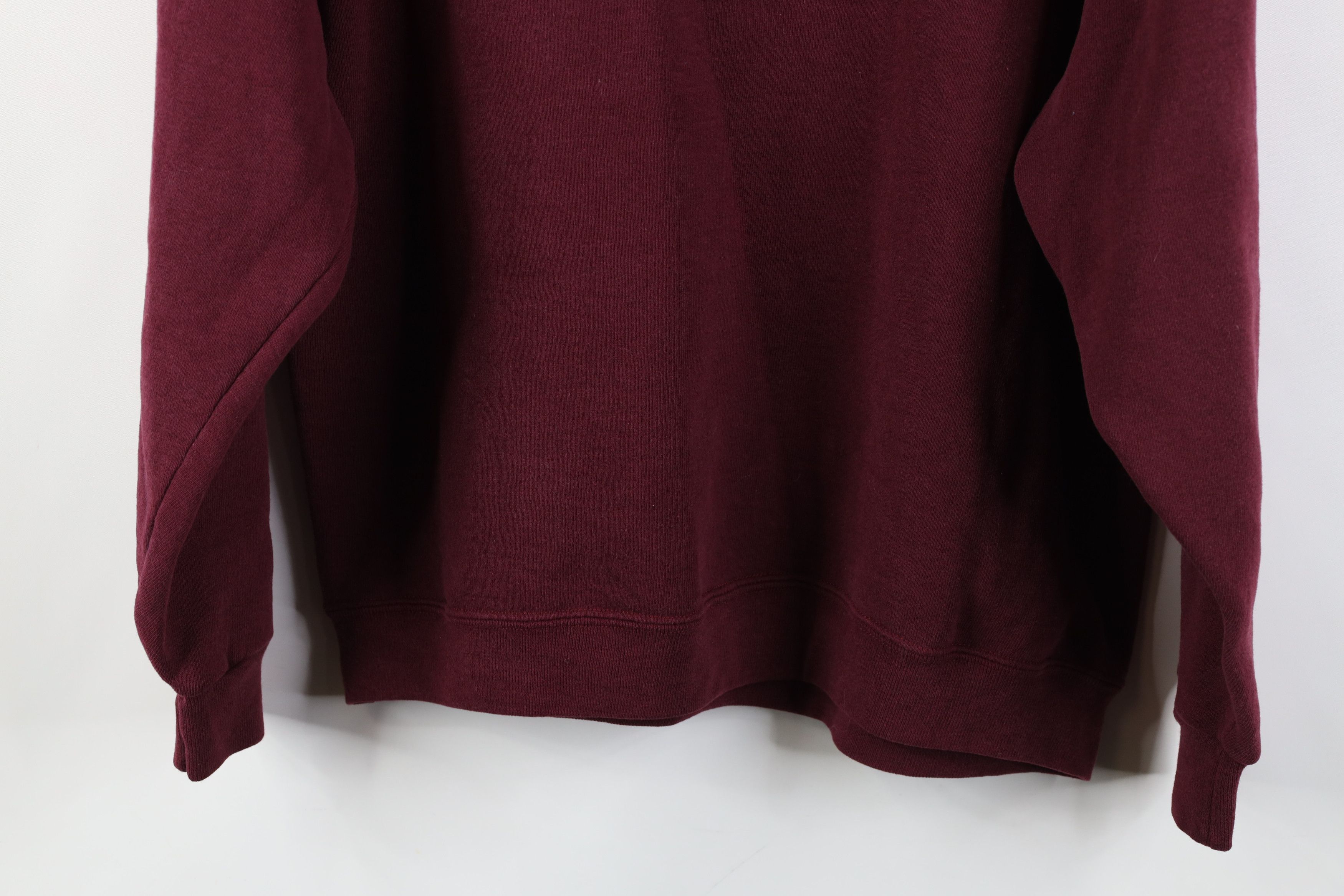 Russell Athletic Vintage 90s Russell Athletic Crewneck Sweatshirt Maroon Size US M / EU 48-50 / 2 - 12 Thumbnail