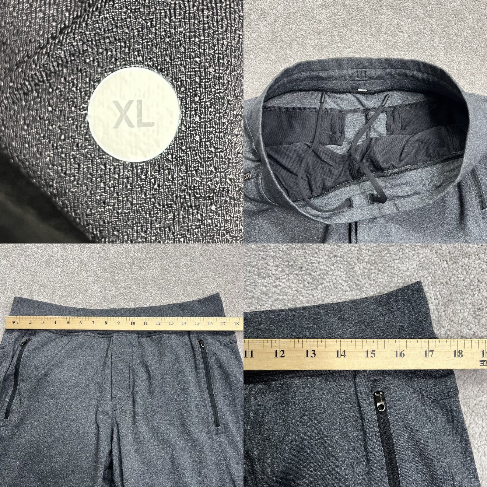 Lululemon Lululemon Sweatpants Mens XL Heather Gray Zip Pockets Drawstring 31” Inseam Size US 36 / EU 52 - 8 Thumbnail