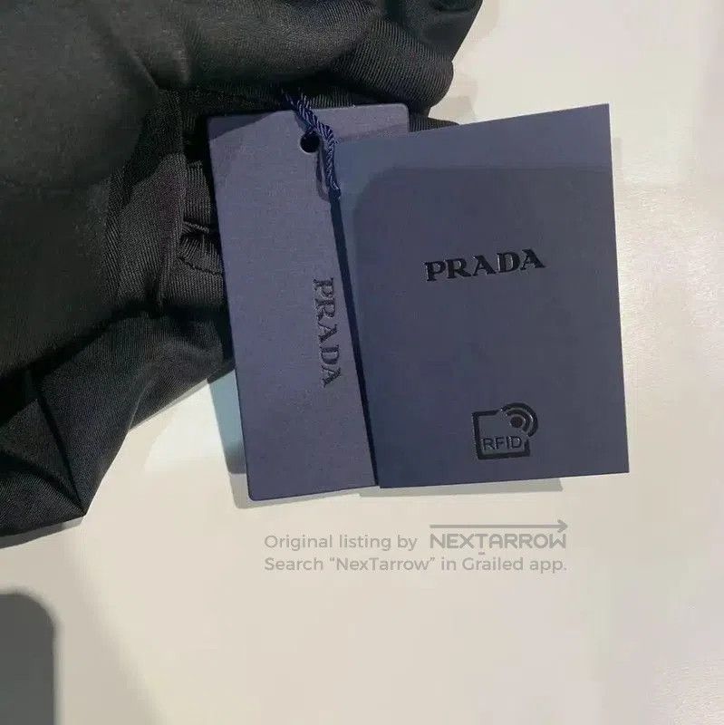 Prada Prada Black Nylon Men's Outerwear Jacket. Size US XL / EU 56 / 4 - 5 Thumbnail