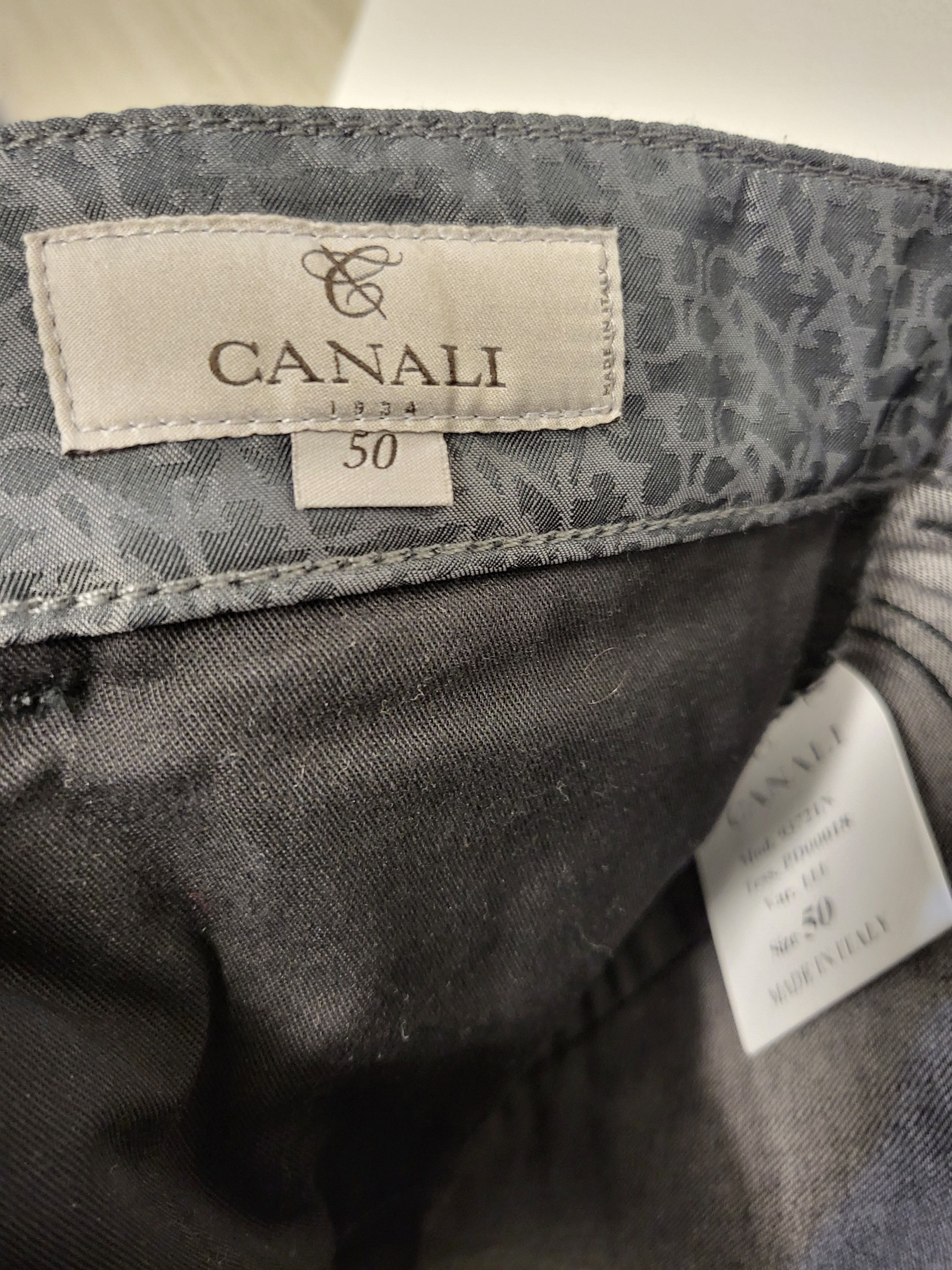 Canali Canali Slim fit jean Black Edition IT50(US 32-34) Inseam 30" Size US 34 / EU 50 - 9 Thumbnail