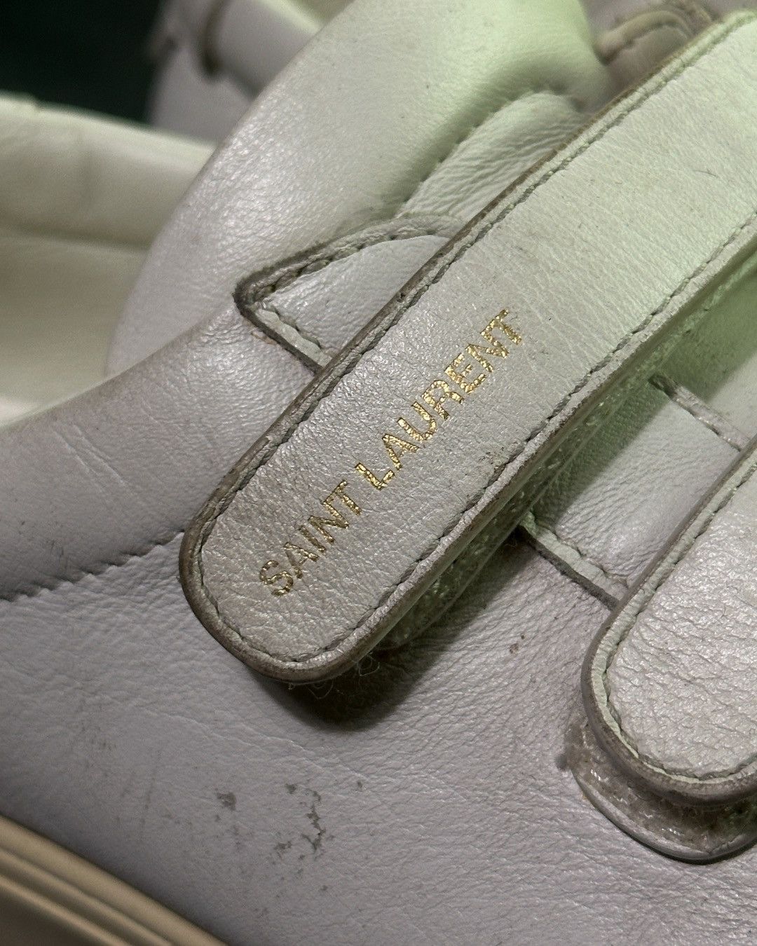 Hedi Slimane × Saint Laurent Paris SS12 Hedi Slimane SL/01 Velcro Strap Skater Sneakers Size US 6 / EU 39 - 8 Thumbnail