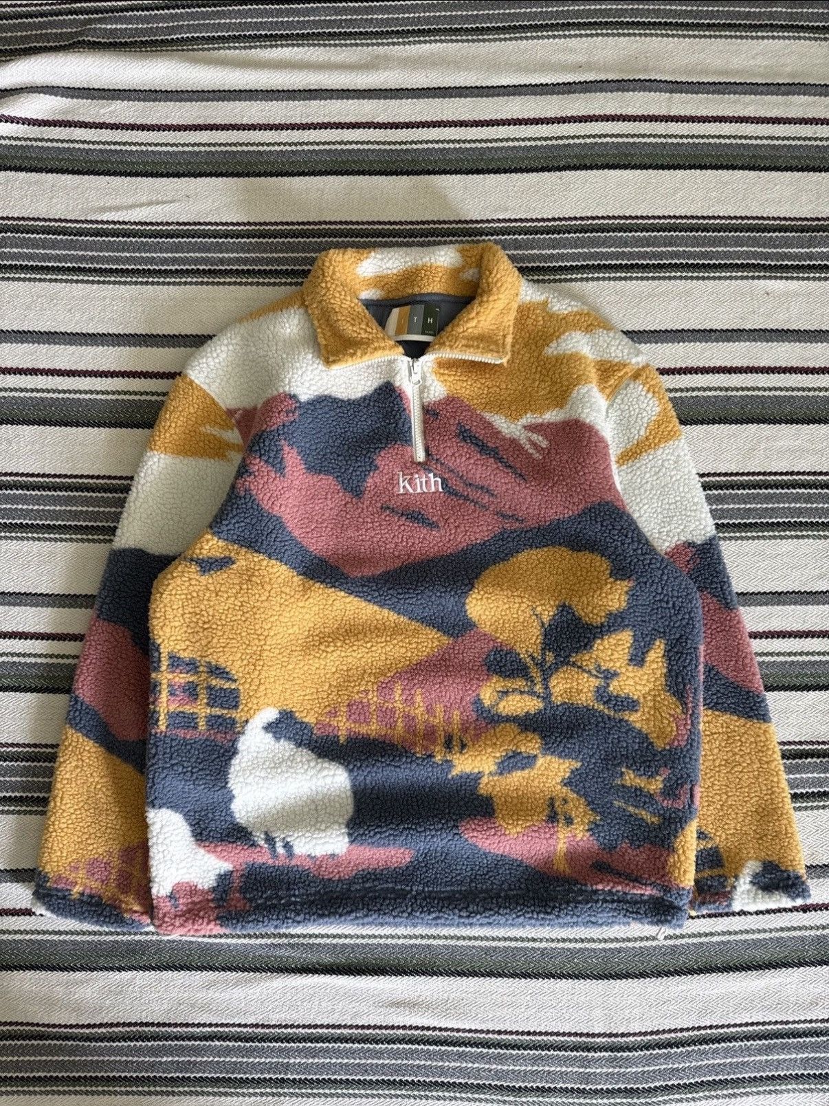 Kith Claremont Sherpa Quarter Zip | Grailed