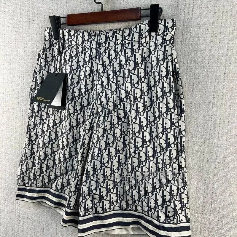 Dior Dior Color Block Silk Men's Shorts . Size US 26 / EU 42 - 2 Thumbnail