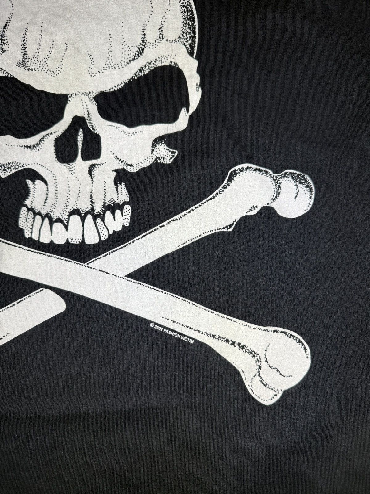 Fashion Victim Vintage / Y2K 2002 Fashion Victim Skull Long Sleeve Size US XXL / EU 58 / 5 - 4 Thumbnail