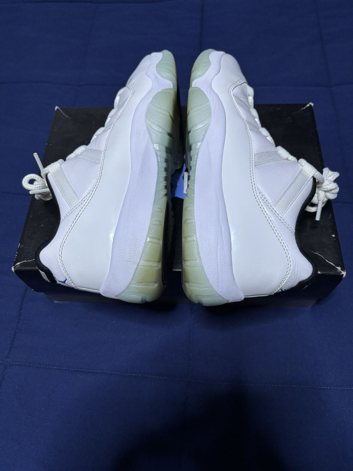 Jordan Brand Jordan 11 Retro Low Legend Blue 2021 Size 11.5 Size US 11.5 / EU 44-45 - 2 Thumbnail