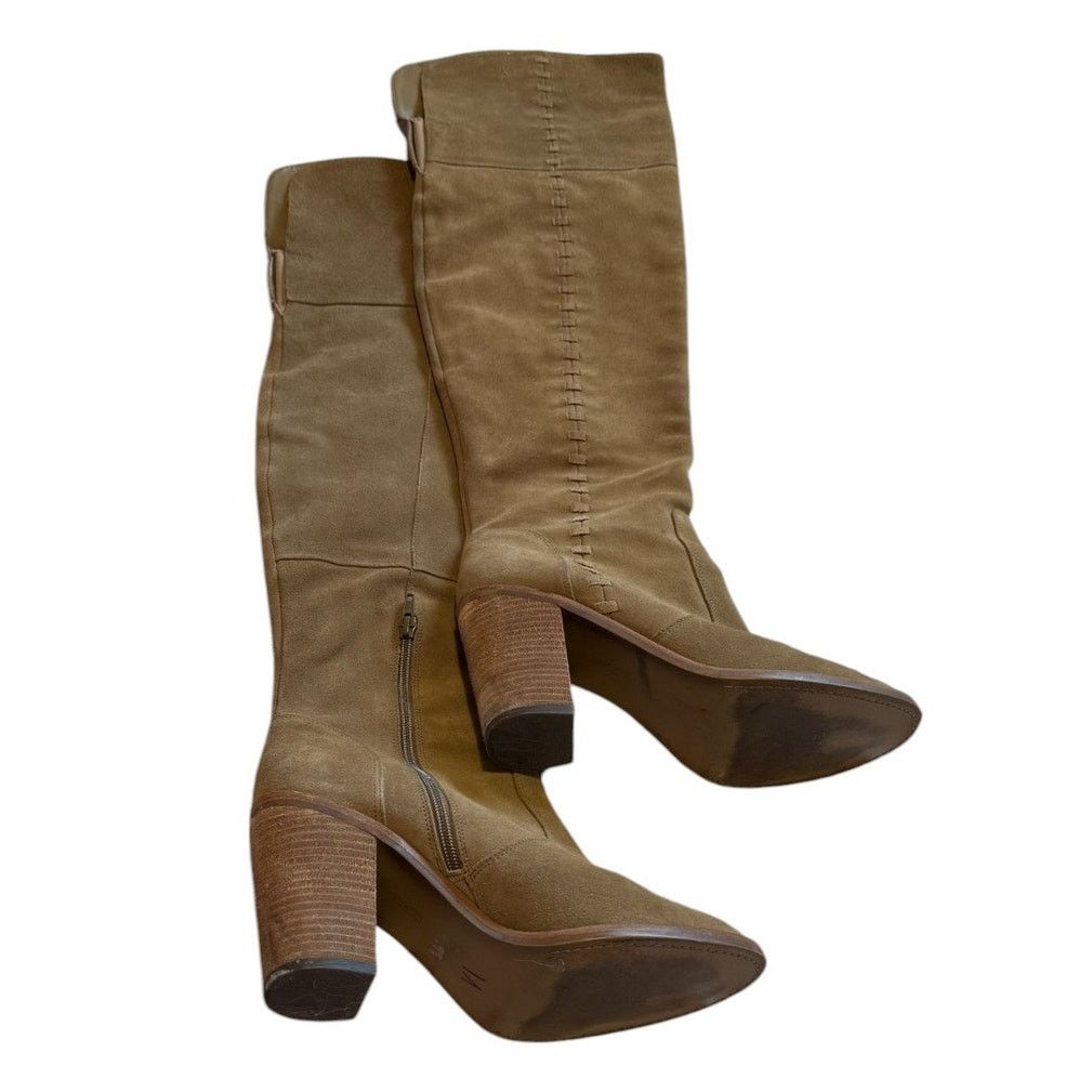 Vince Camuto Vince Camuto Boots Women 10 Khaki Tan Morra Over The Knee Size US 10 / IT 40 - 3 Thumbnail