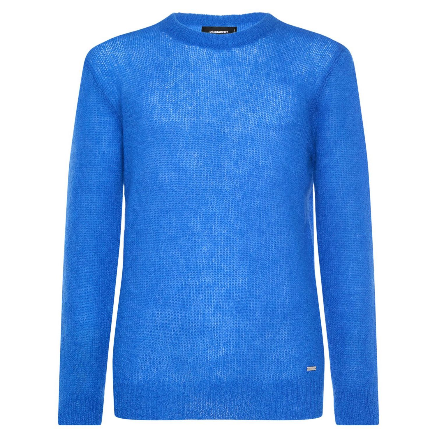 DSQUARED2 Blue Mohair Sweater New & Authentic (Men's size:XX