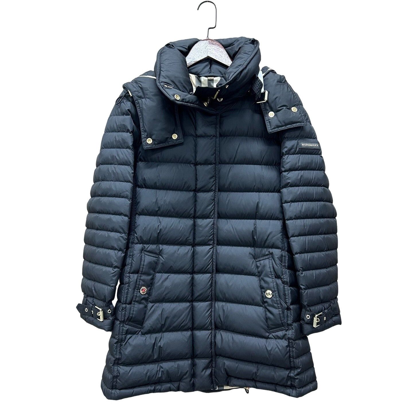 Burberry Burberry Logo Plaque Check Lined Down Jacket Size M Size M / US 6-8 / IT 42-44 - 1 Thumbnail