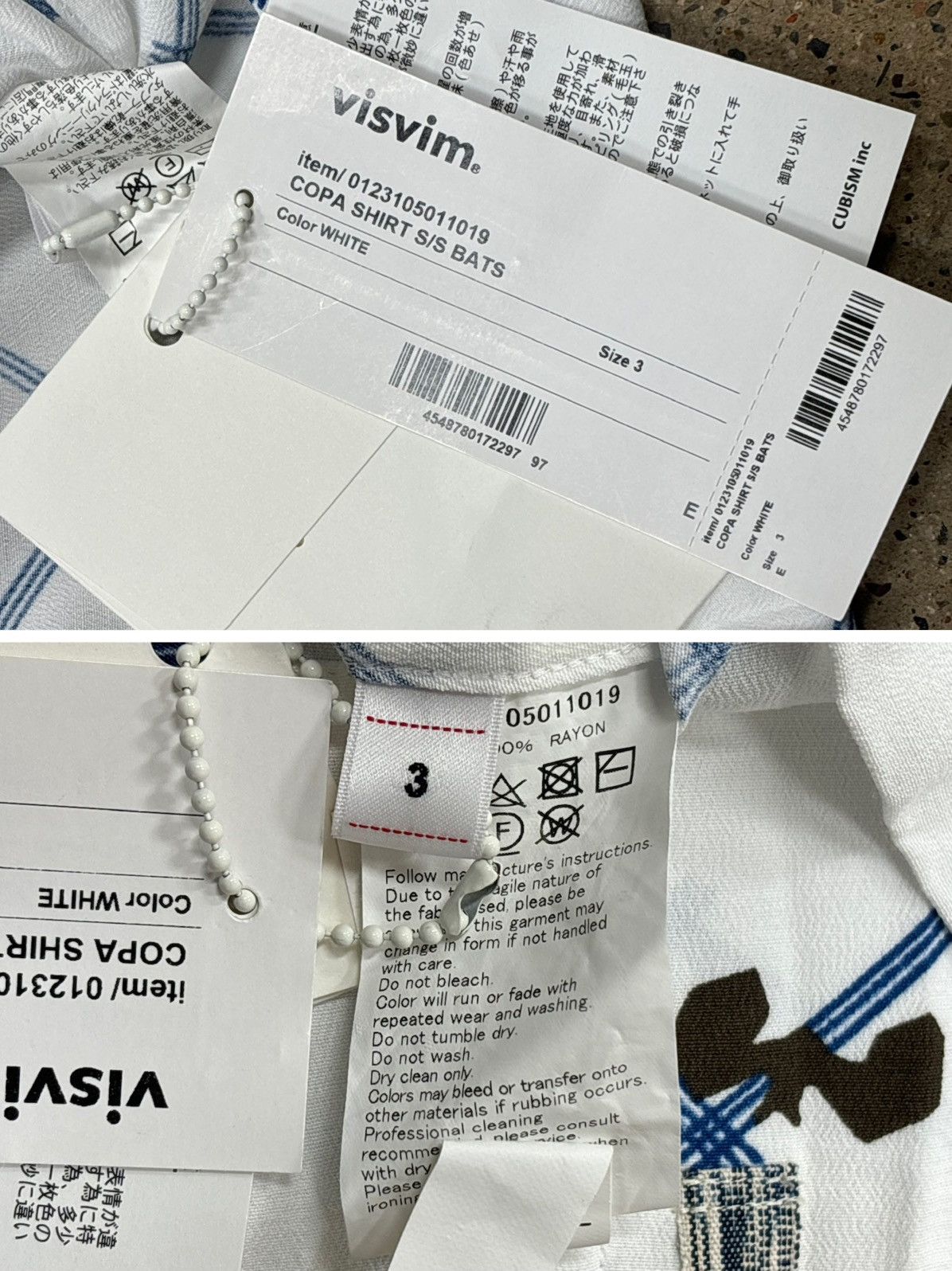 Visvim Visvim 23ss copa shirt S/S bats Size US L / EU 52-54 / 3 - 7 Thumbnail